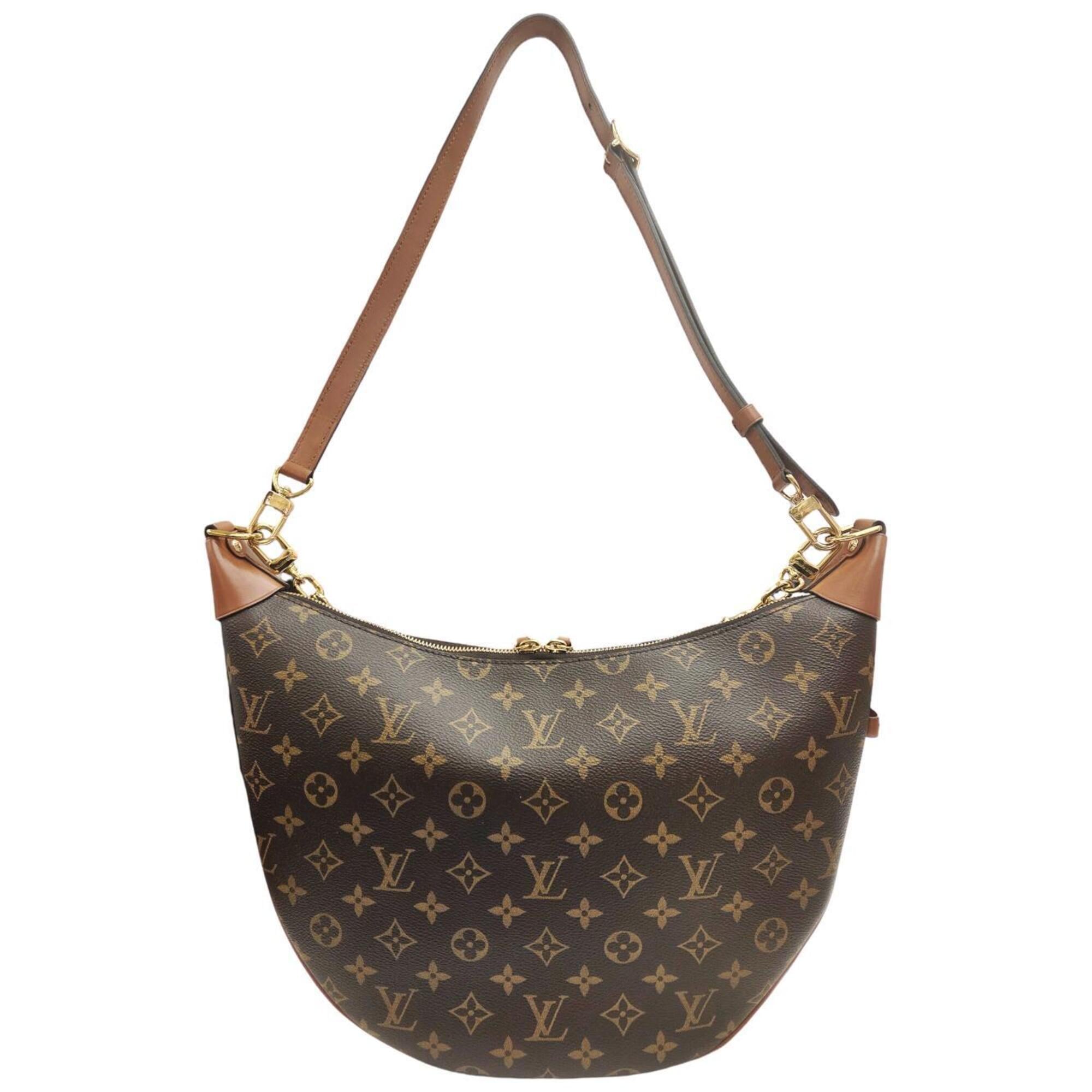 Louis Vuitton Brown Monogram Reverse Pouch Shoulder Bag (Pre-Owned)