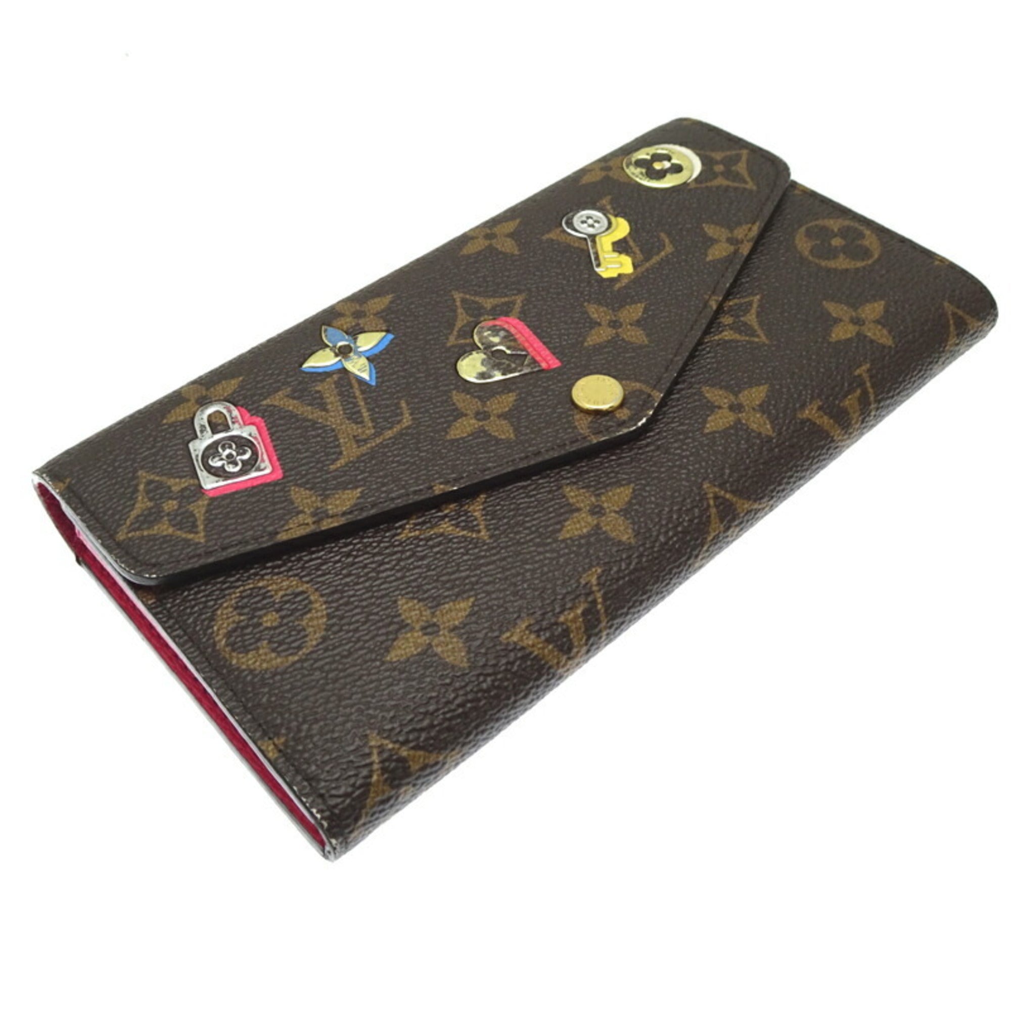 Louis Vuitton Brown Monogram Monogram Long Wallet (Tri-Fold) (Pre-Owned)