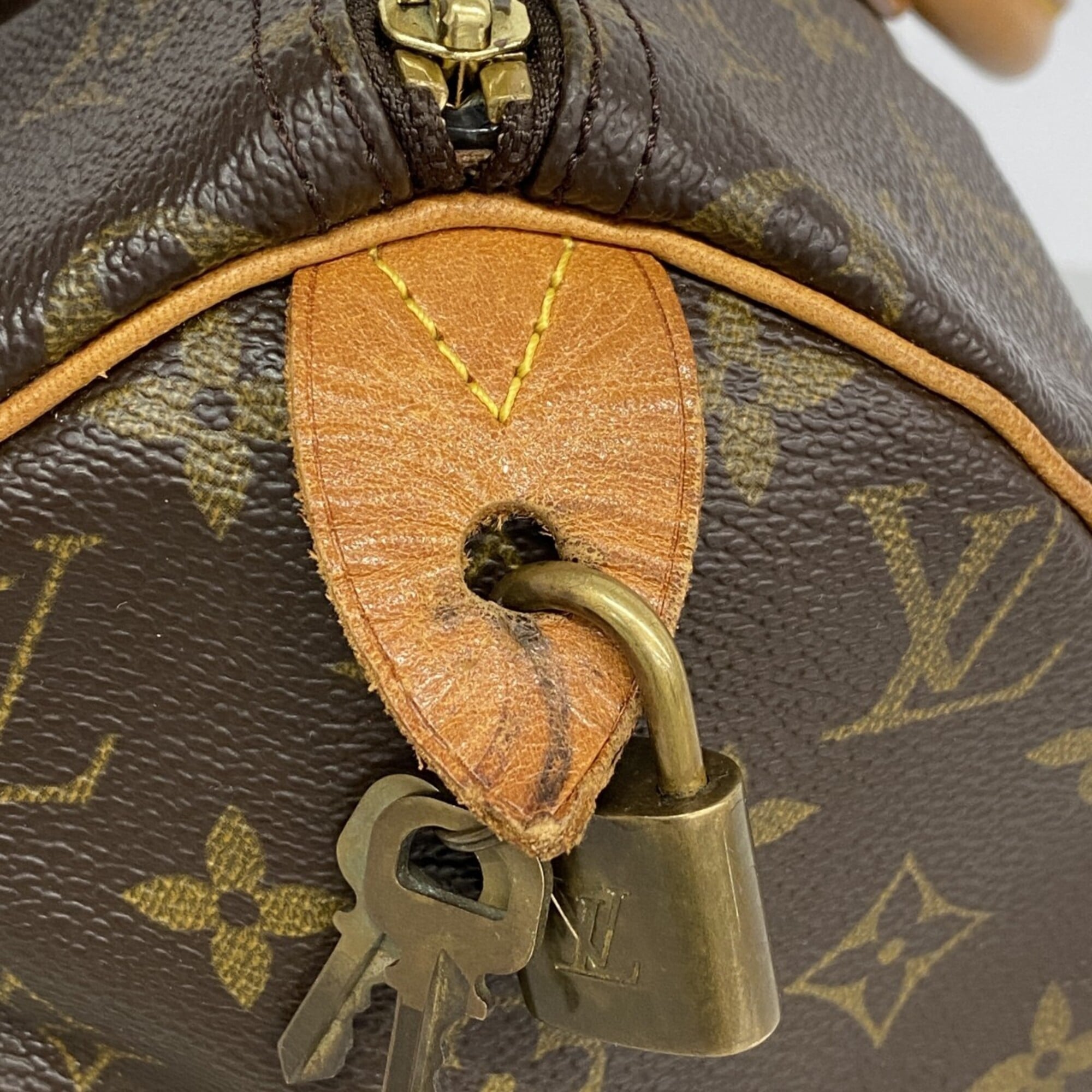 Louis Vuitton Brown Handbag (Pre-Owned)