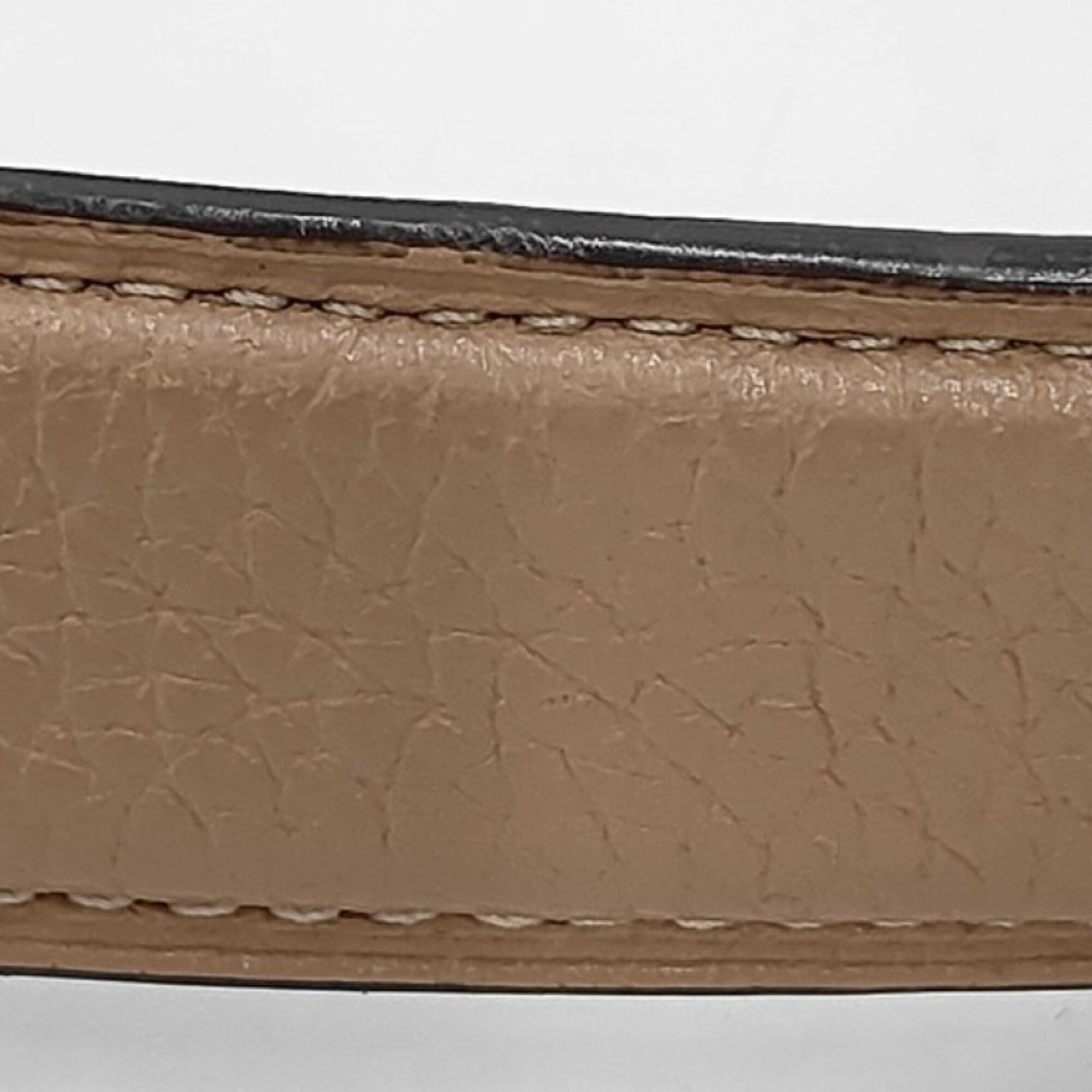Coach Beige Leather Shoulder Bag (Pre-Owned)