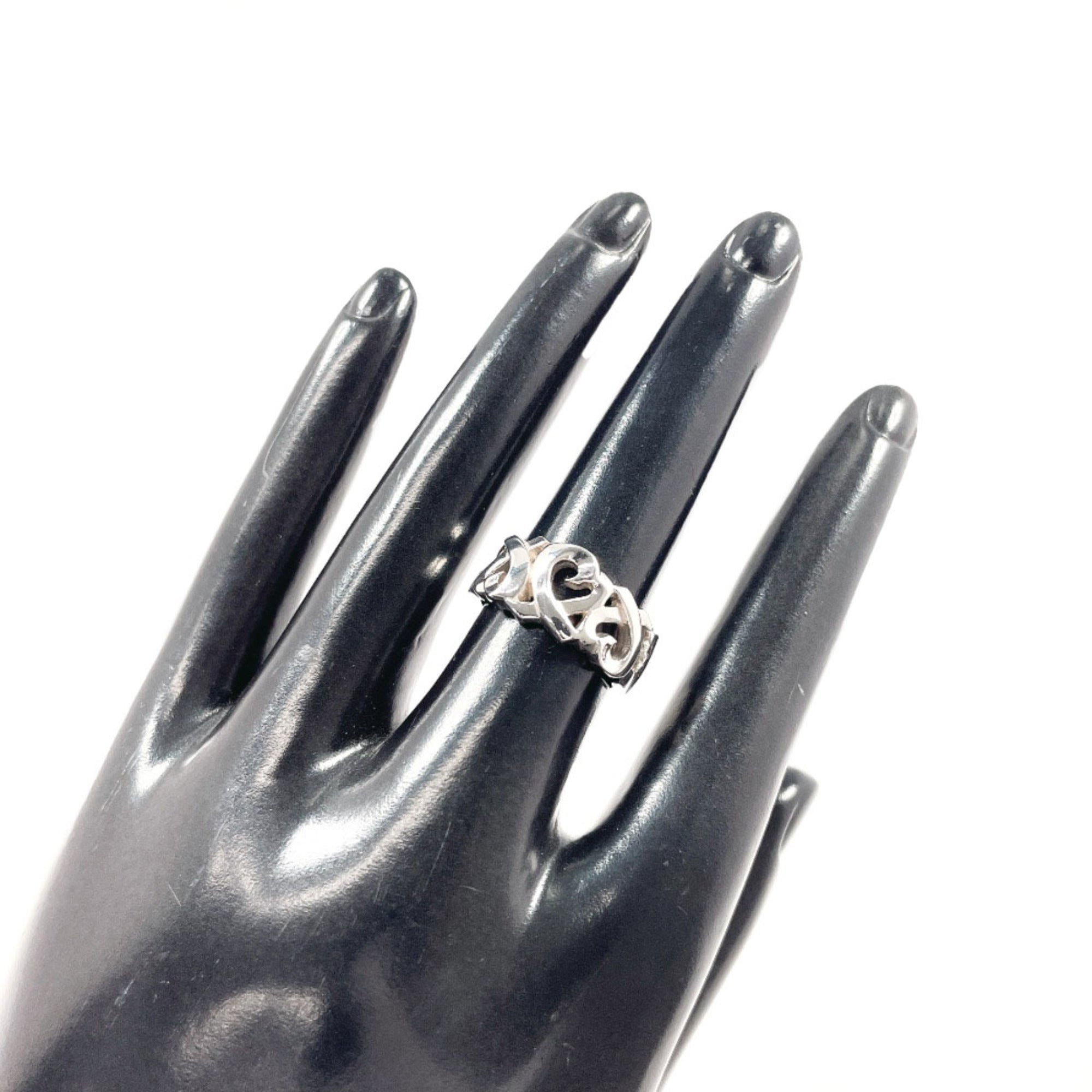 Tiffany Silver Silver 925 Band Ring (Pre-Owned)