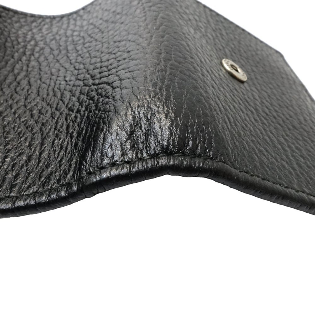 Gucci Black Leather Wallet (Tri-Fold) (Pre-Owned)
