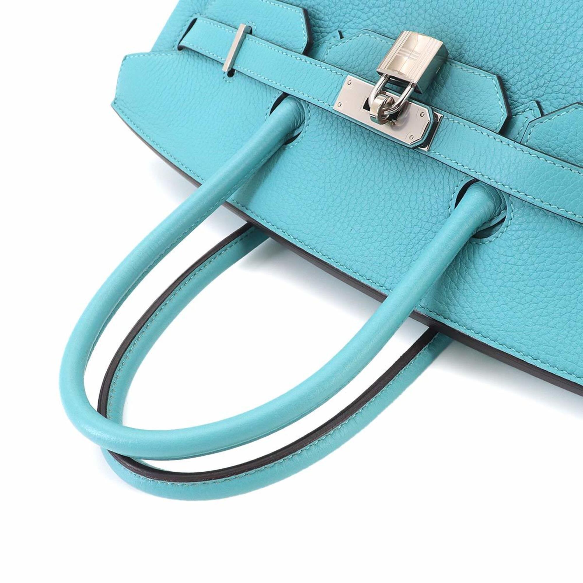 Hermes Taurillon Clemence Leather Handbag (Pre-Owned)