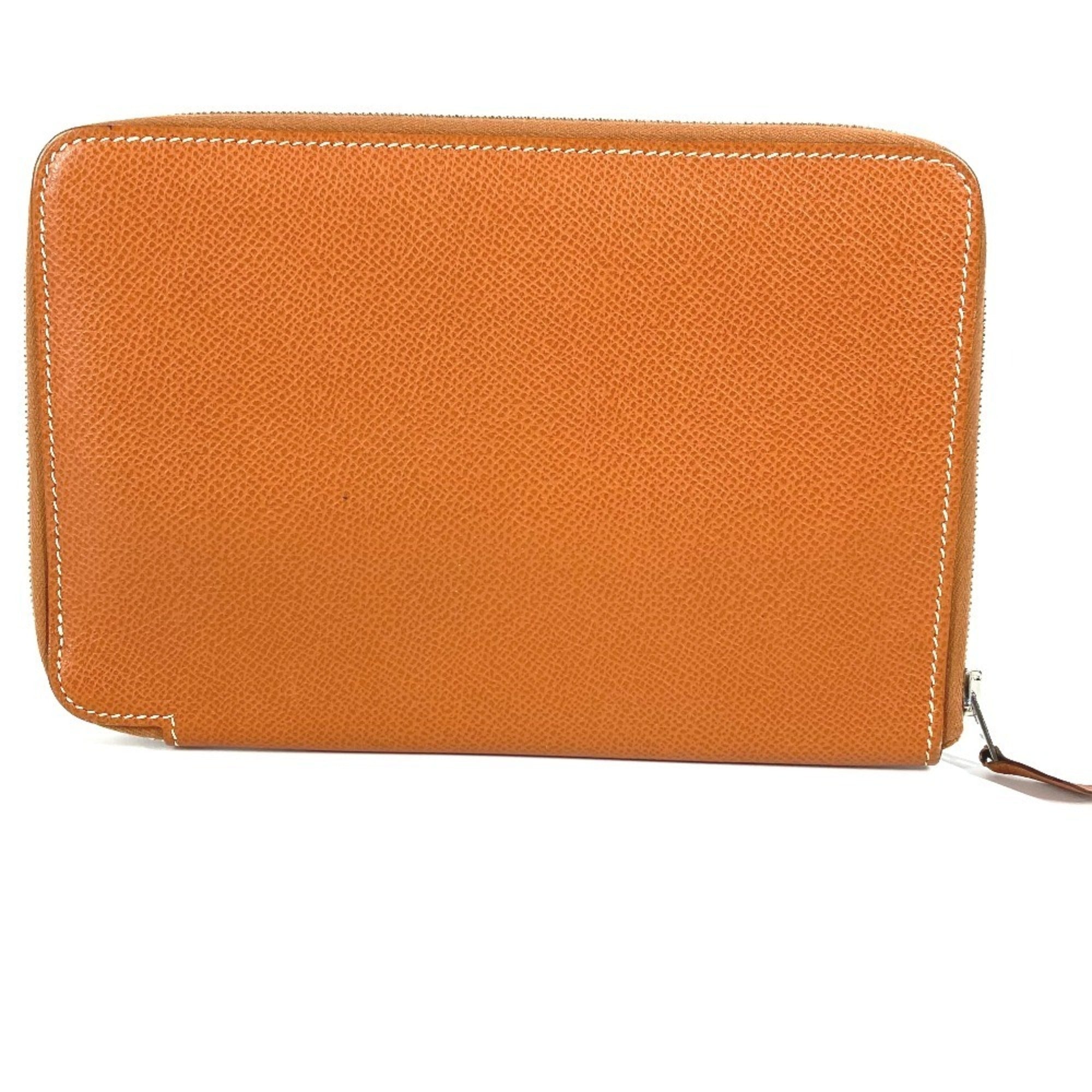 Hermes Azap Epsom Leather Long Wallet (Bi-Fold) (Pre-Owned)