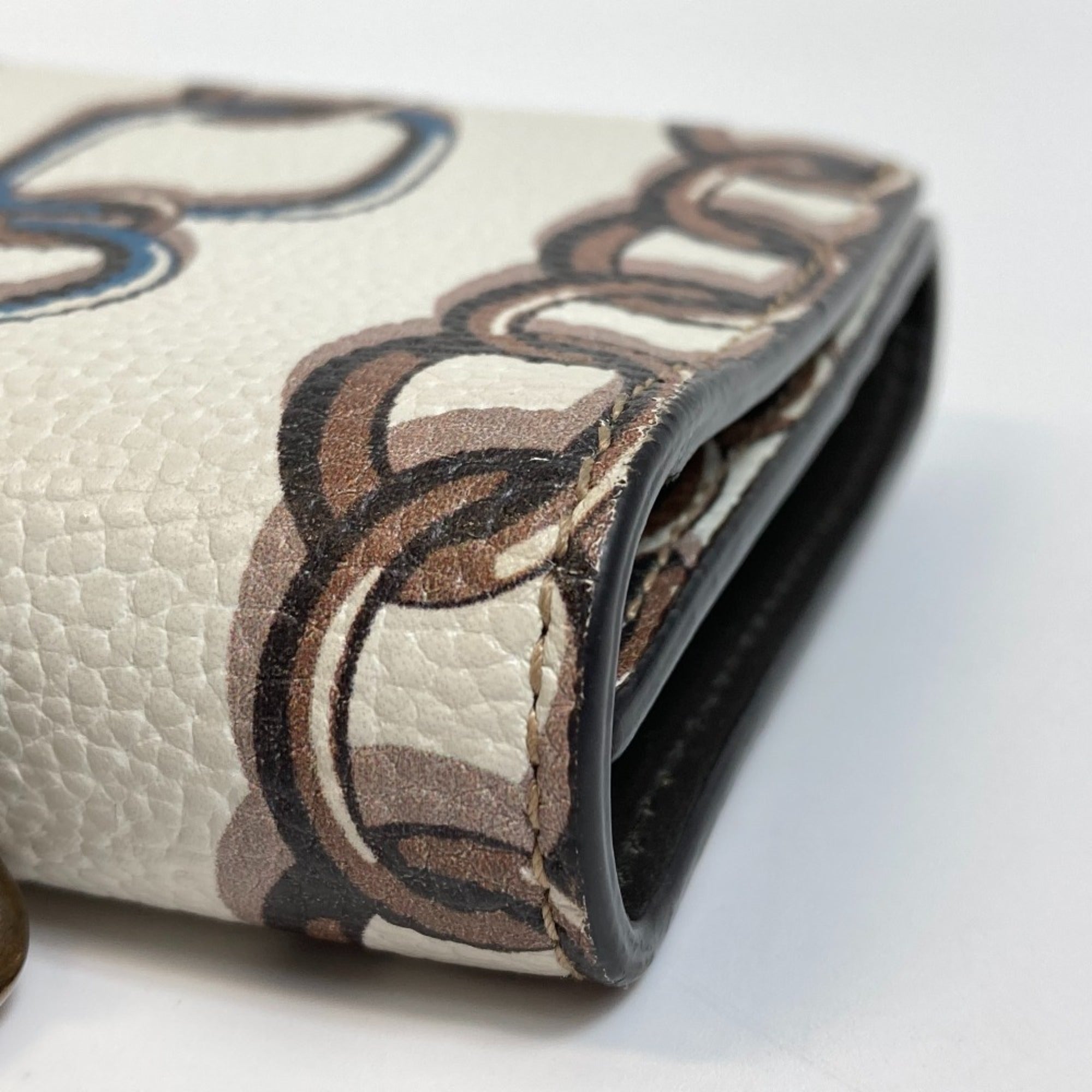 Salvatore Ferragamo White Leather Handbag (Pre-Owned)
