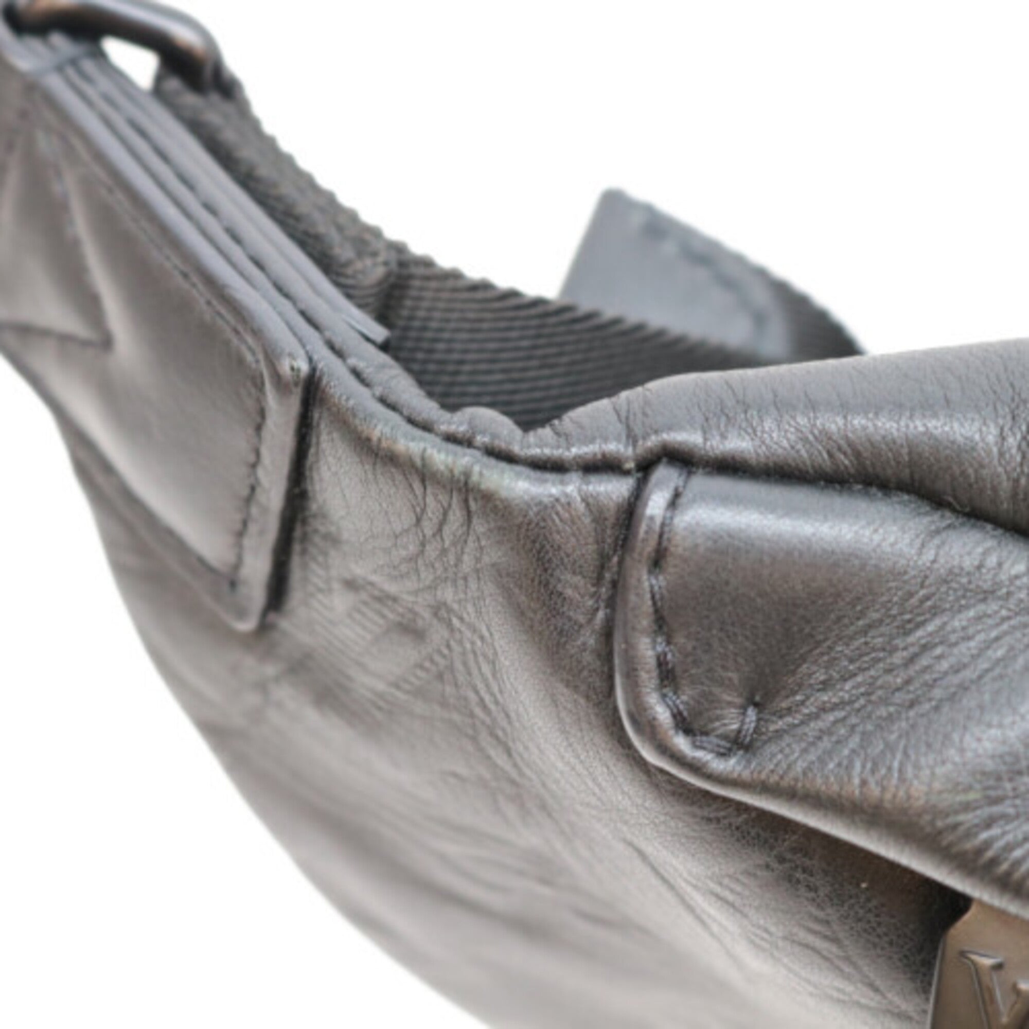 Louis Vuitton Black Monogram Shadow Fanny Pack (Pre-Owned)
