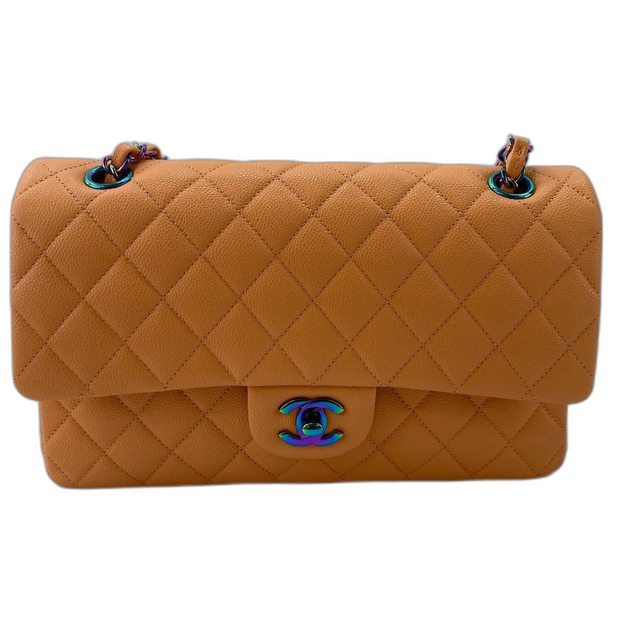 Chanel Orange Shoulder Bag (Pre-Owned)