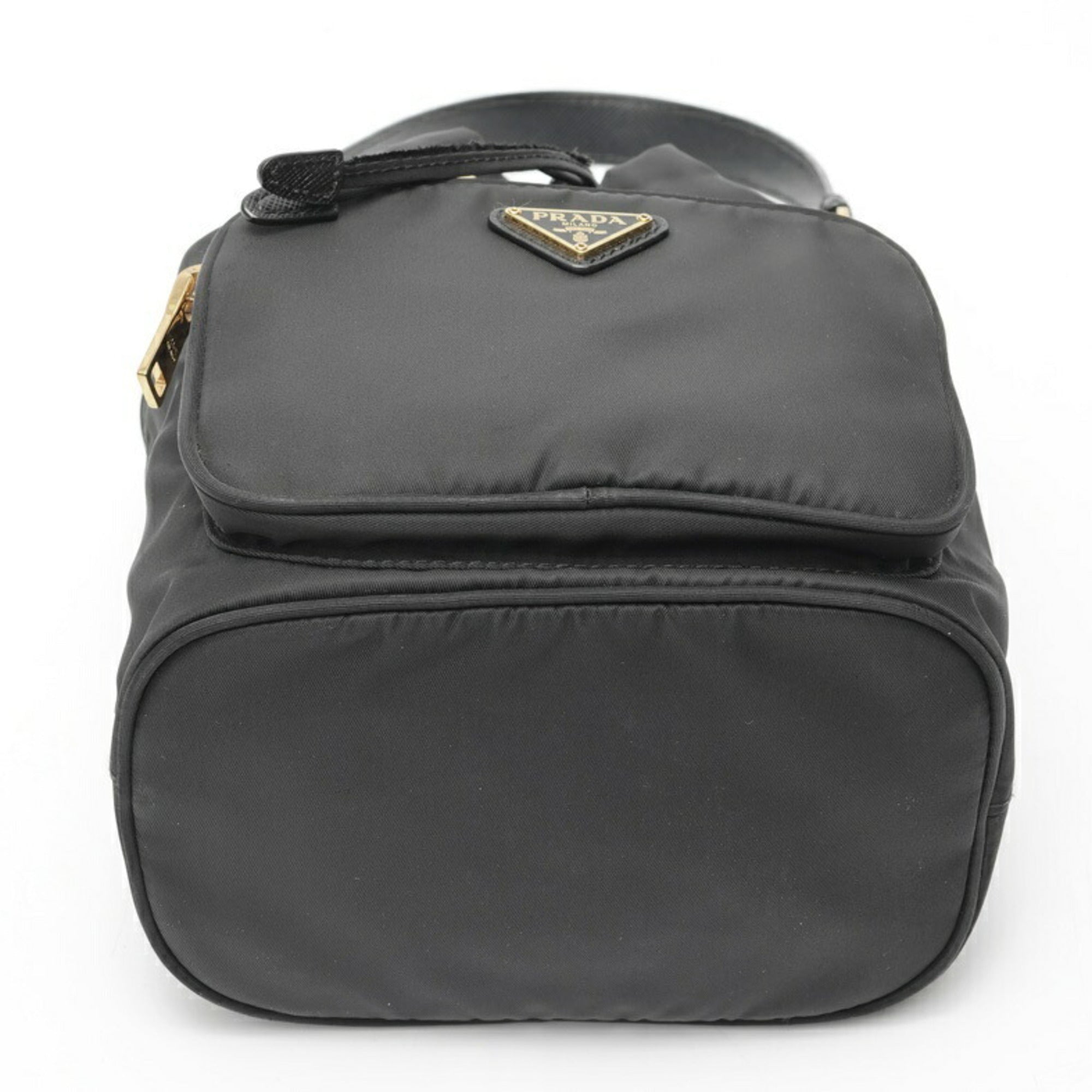 Prada Black Fabric Shoulder Bag (Pre-Owned)