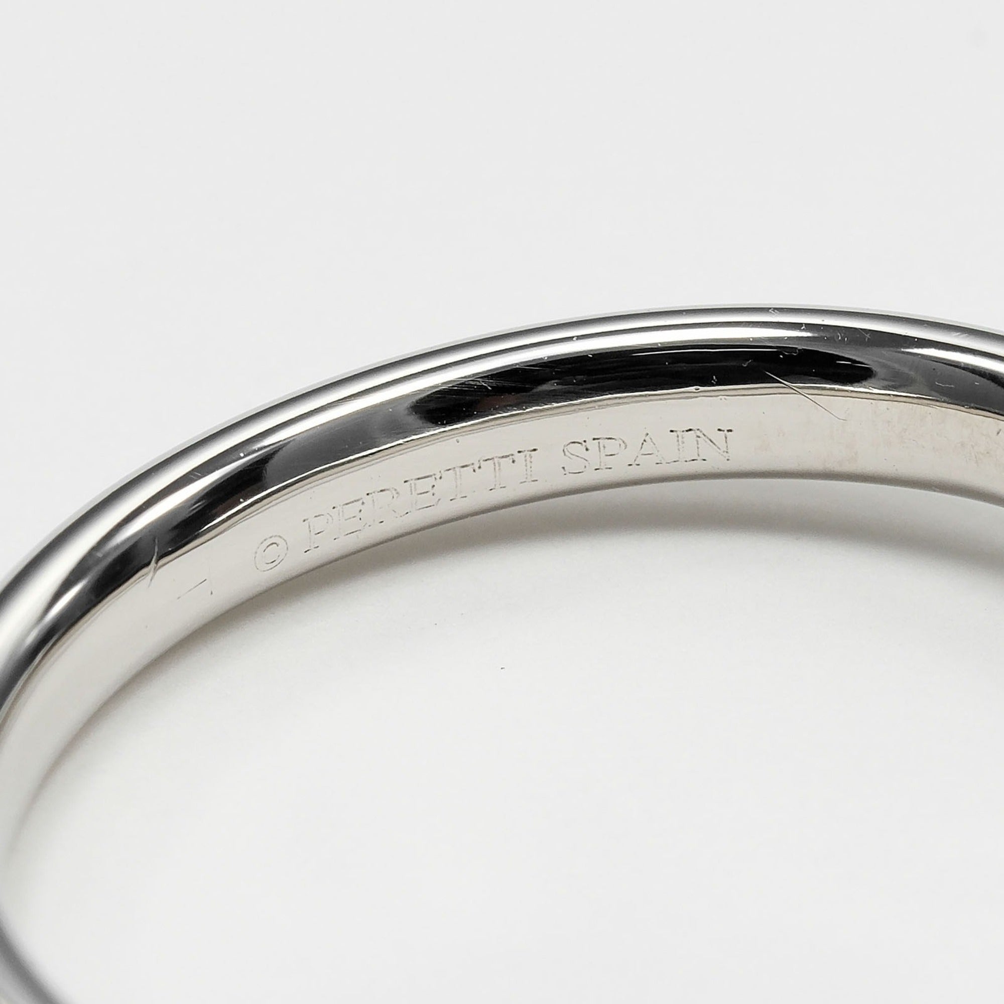 Tiffany Platinum 950 Band Ring (Pre-Owned)
