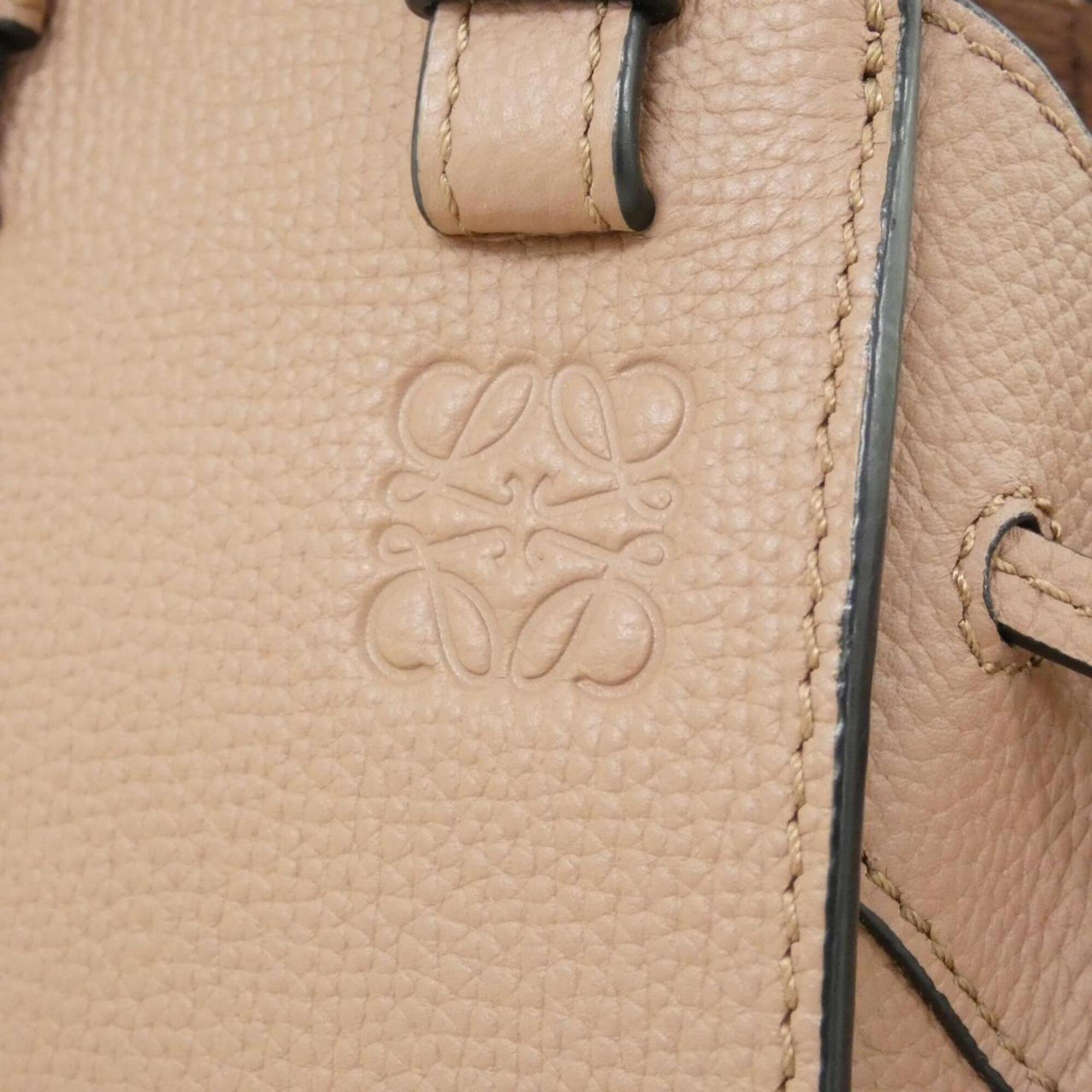 Loewe Pink Leather Shoulder Bag (Pre-Owned)