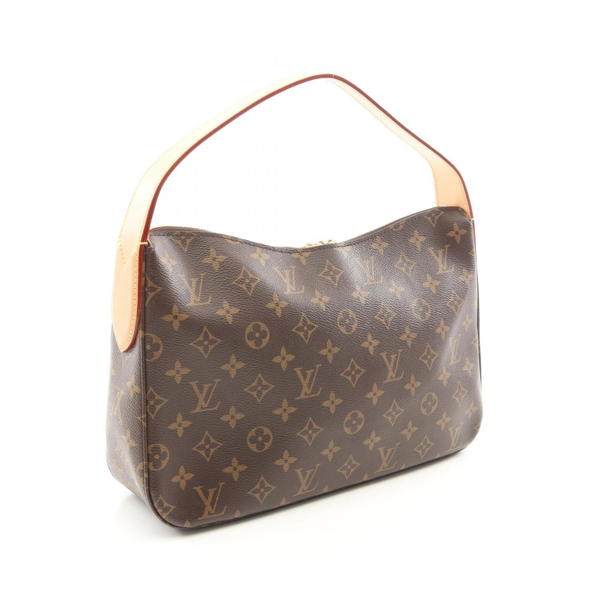 Louis Vuitton Brown Monogram Monogram Leather Handbag Shoulder Bag (Pre-Owned)