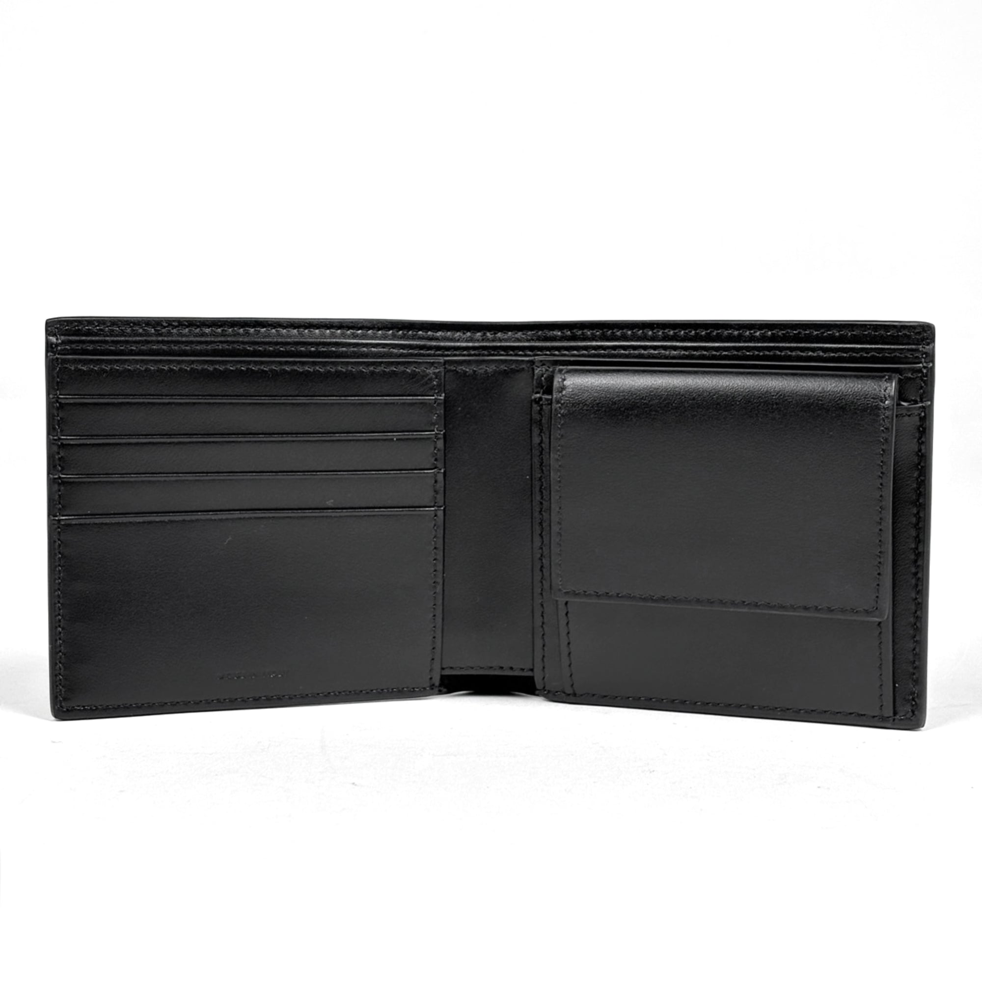 Celine Black Leather Wallet (Bi-Fold) (Pre-Owned)
