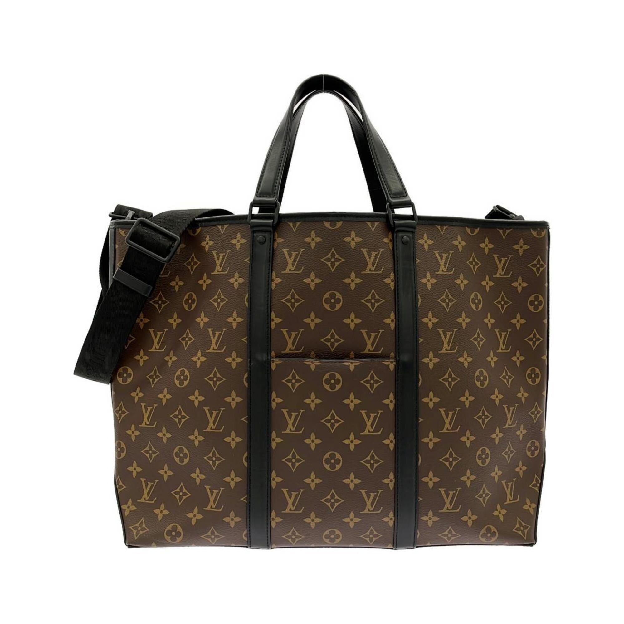 Louis Vuitton Marron Coated Canvas Handbag (Pre-Owned)