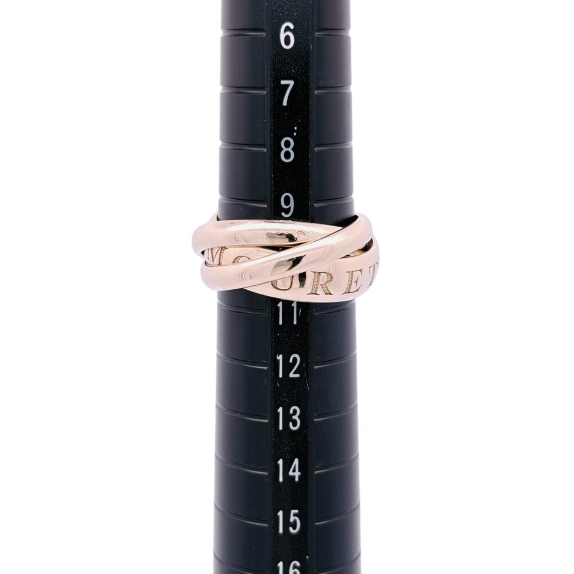 Cartier White Gold White Gold (18K) Band Ring (Pre-Owned)