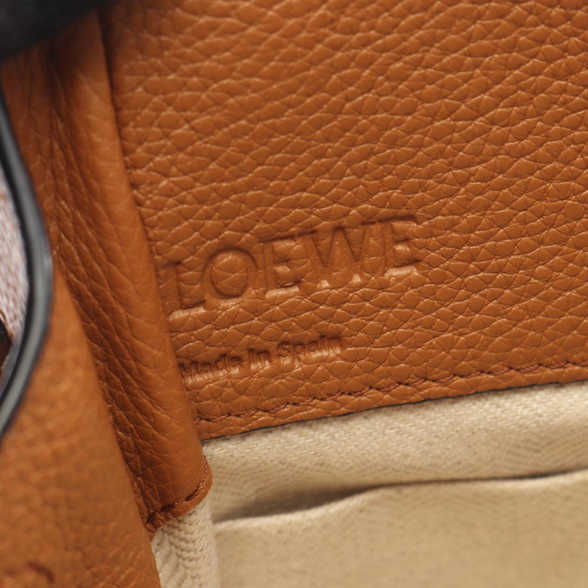 Loewe Hammock Brown Leather Handbag (Pre-Owned)