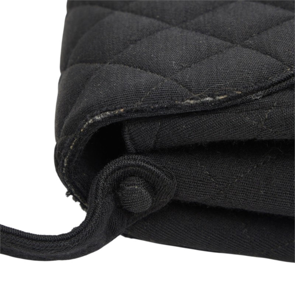 Chanel Black Canvas Shoulder Bag (Pre-Owned)