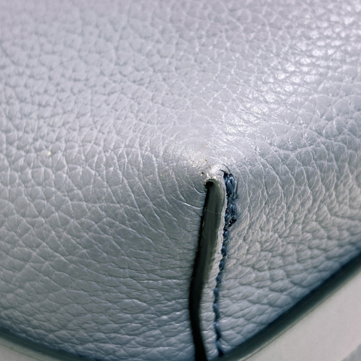 Chloé Light Blue Leather Shoulder Bag (Pre-Owned)