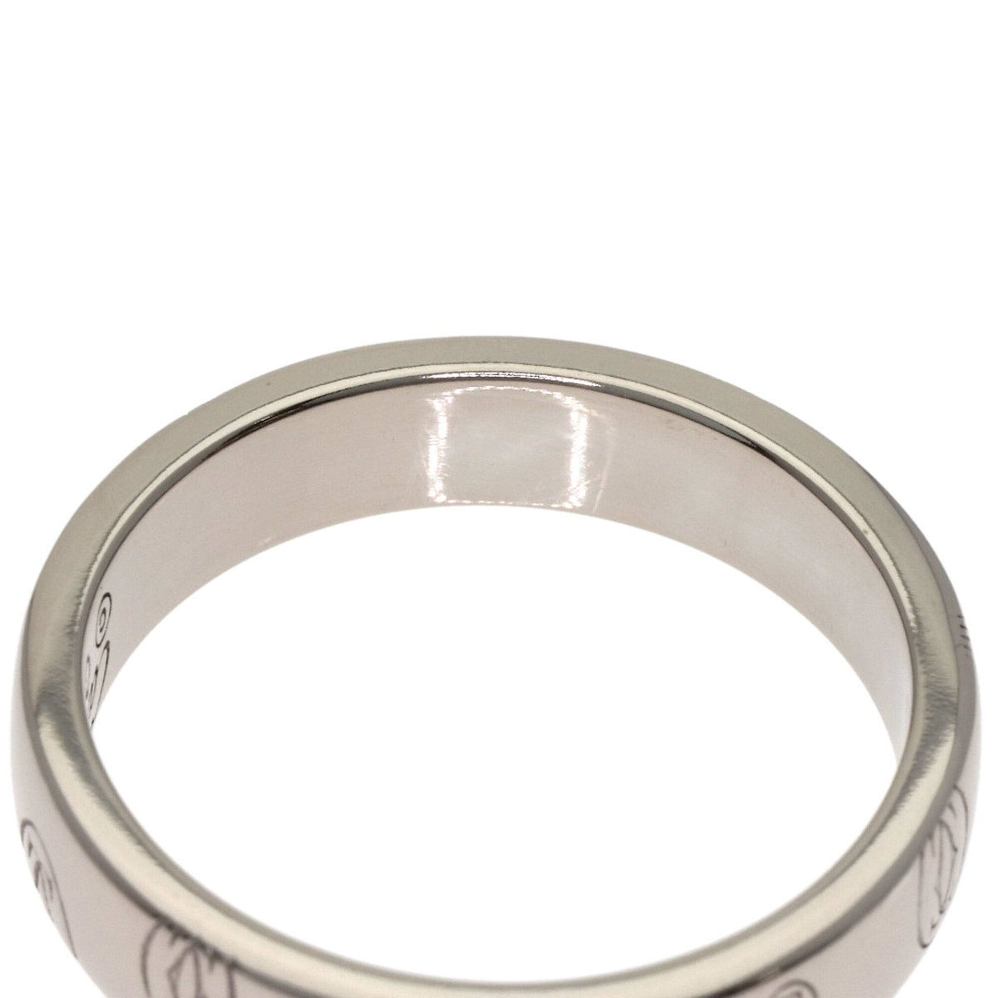 Cartier Happy Birthday White Gold (18K) Band Ring (Pre-Owned)