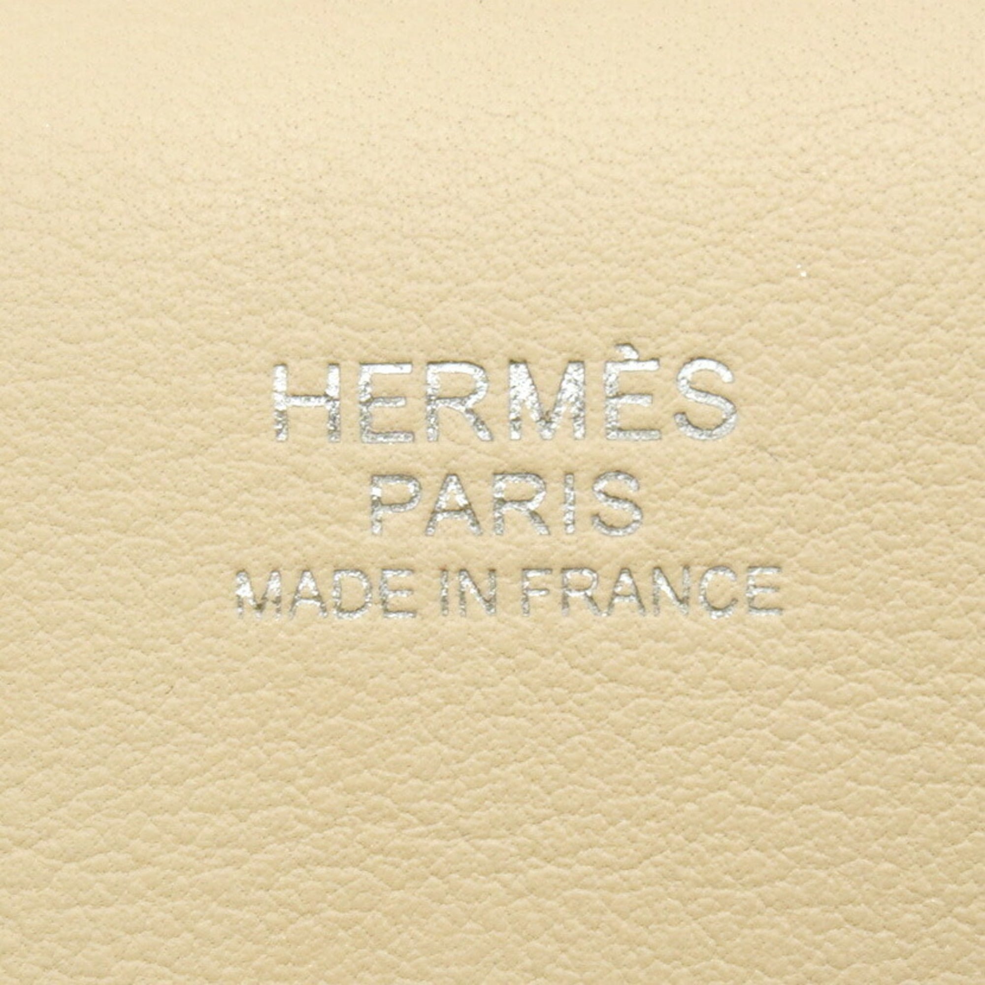 Hermes Beige Swift Leather Handbag (Pre-Owned)