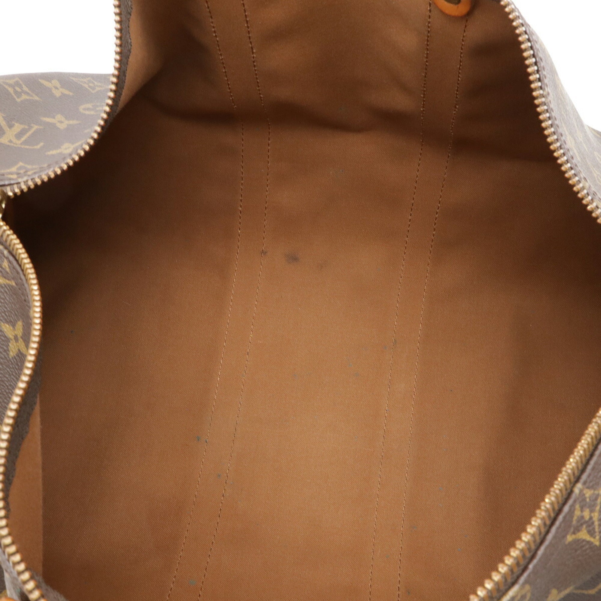 Louis Vuitton Brown Pvc Boston Bag Handbag (Pre-Owned)