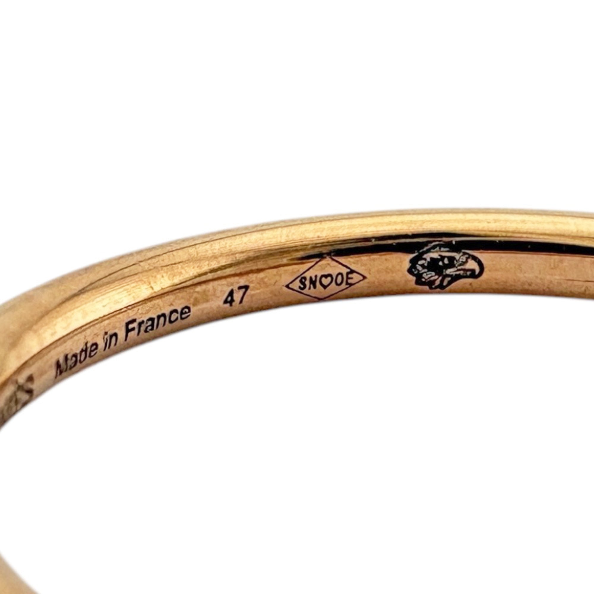 Hermes Pink Gold (18K) Band Ring (Pre-Owned)