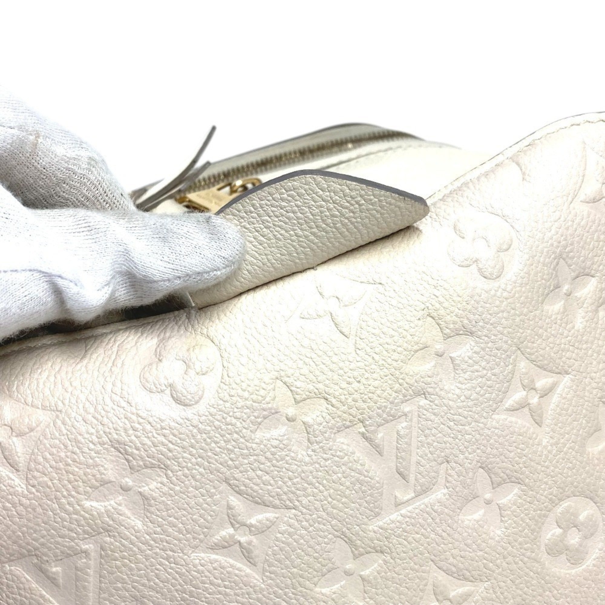 Louis Vuitton Neige White Monogram Empreinte Handbag Tote Bag (Pre-Owned)