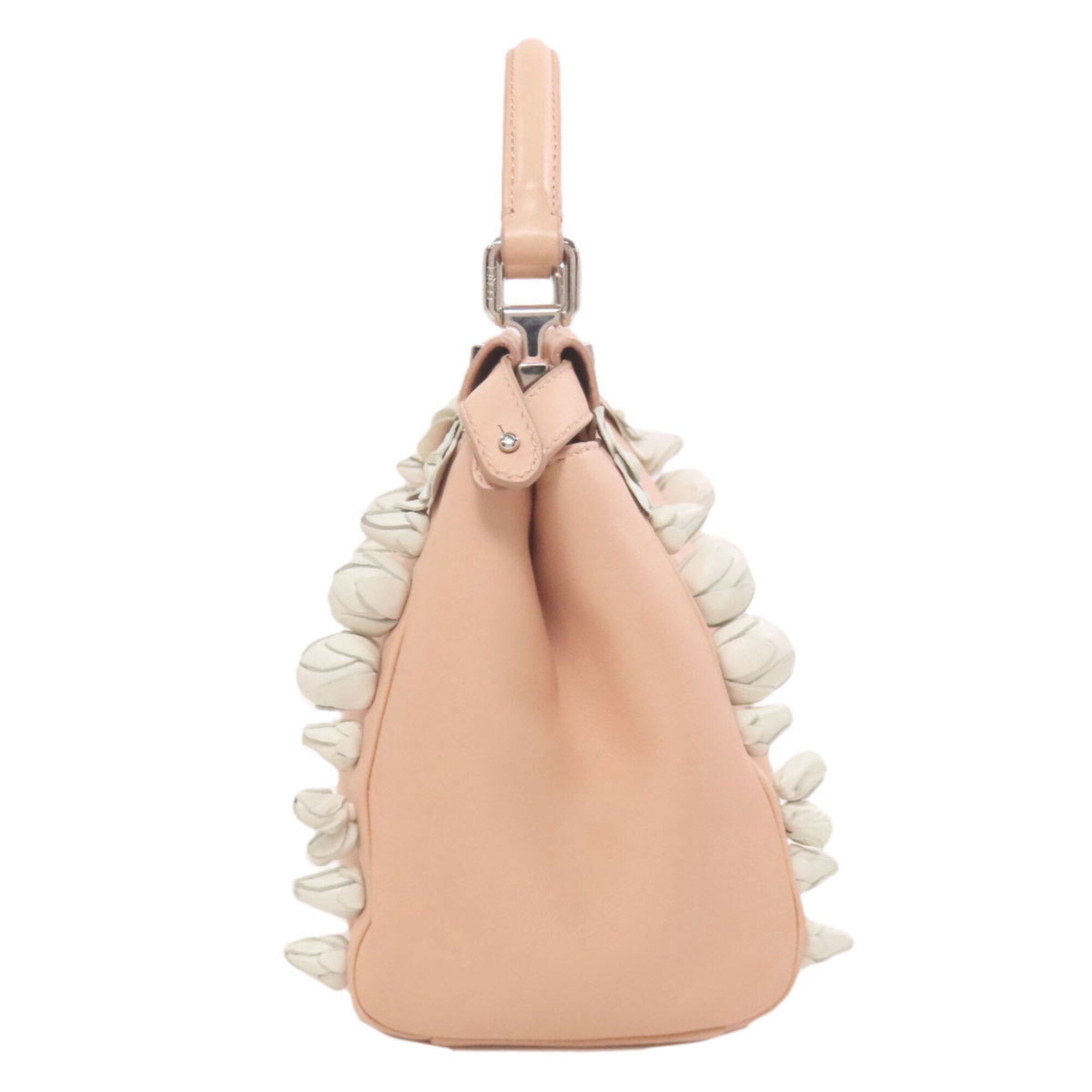 Fendi Pink Leather Handbag (Pre-Owned)