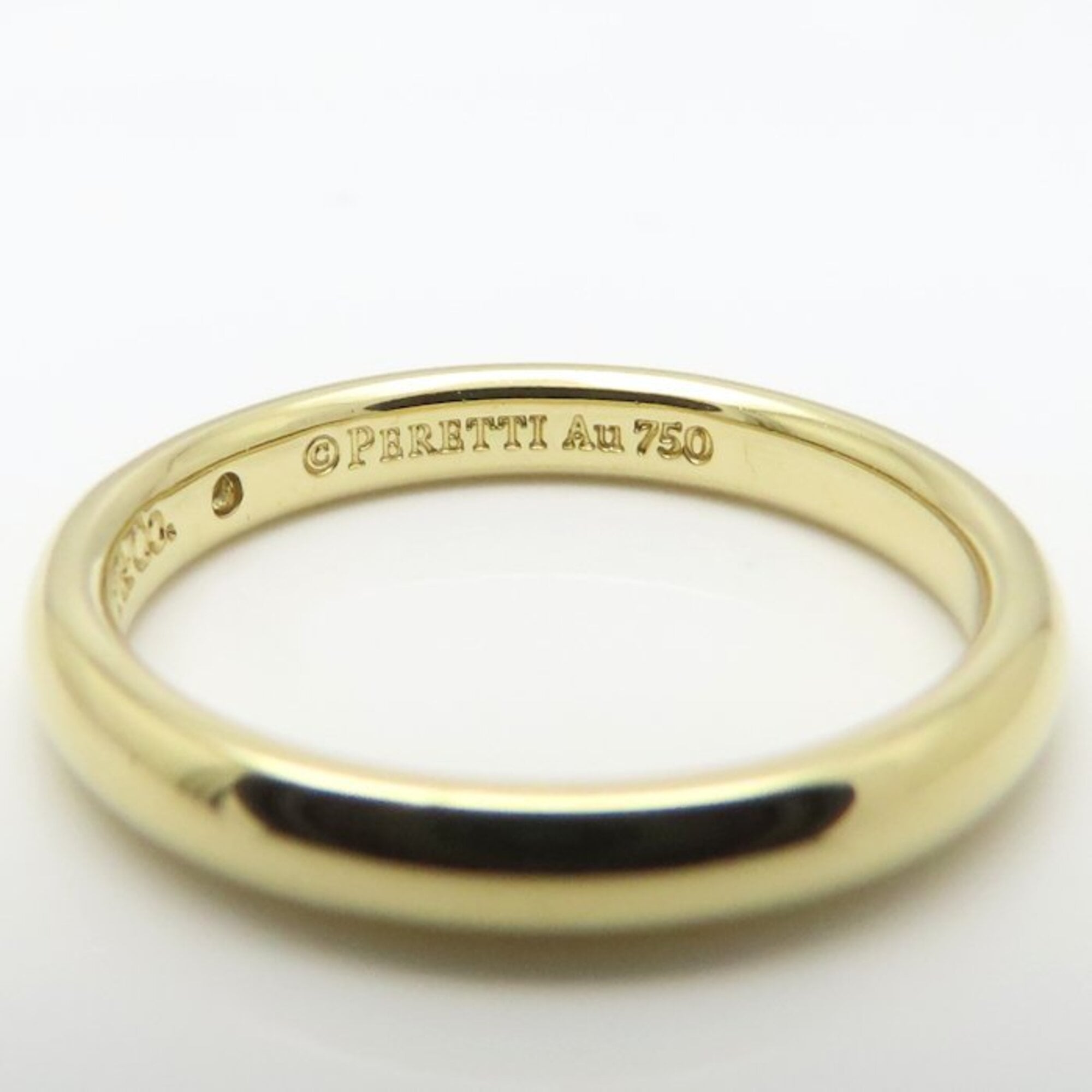 Tiffany Yellow Gold (18K) Band Ring (Pre-Owned)