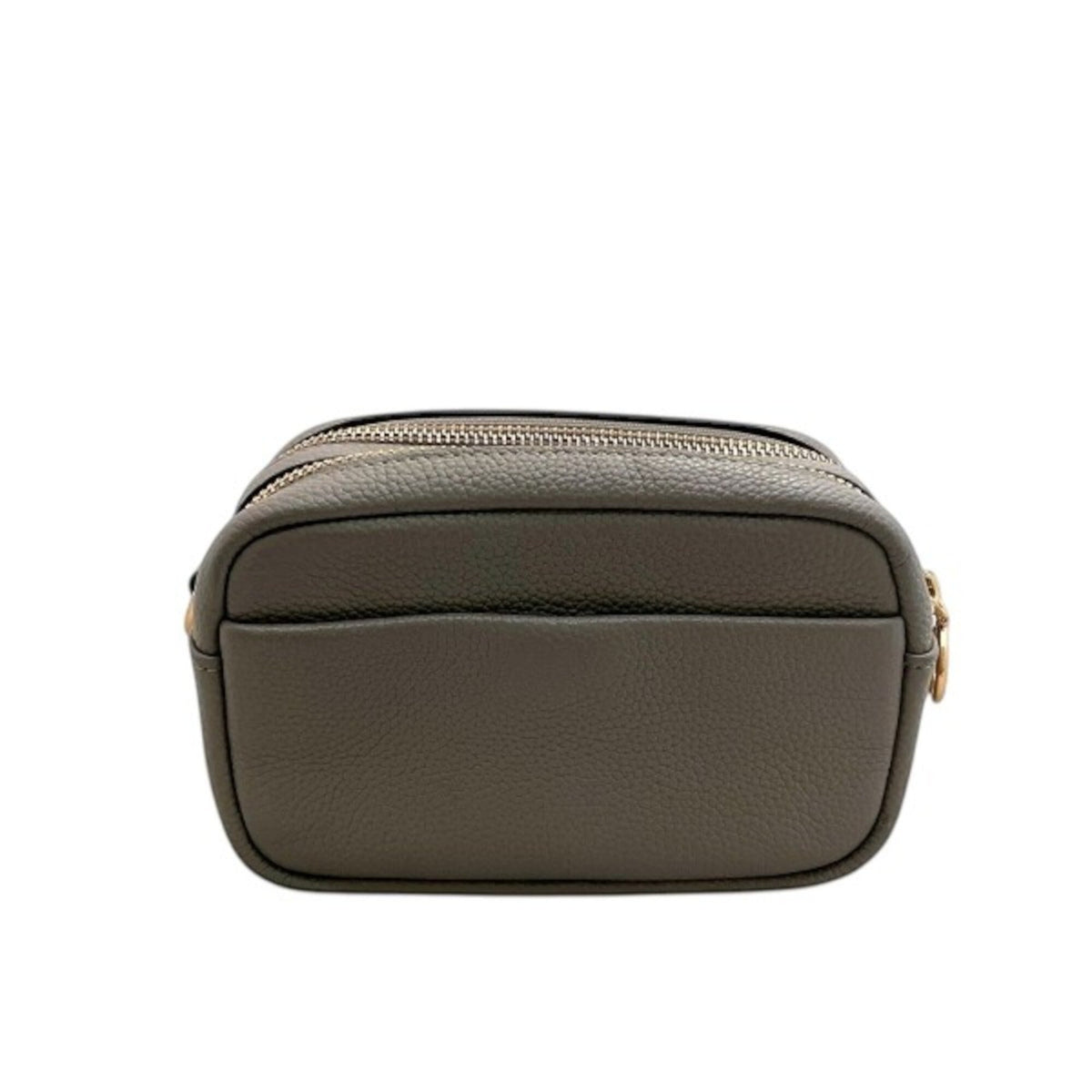 Tory Burch Gray Leather Shoulder Bag (Pre-Owned)