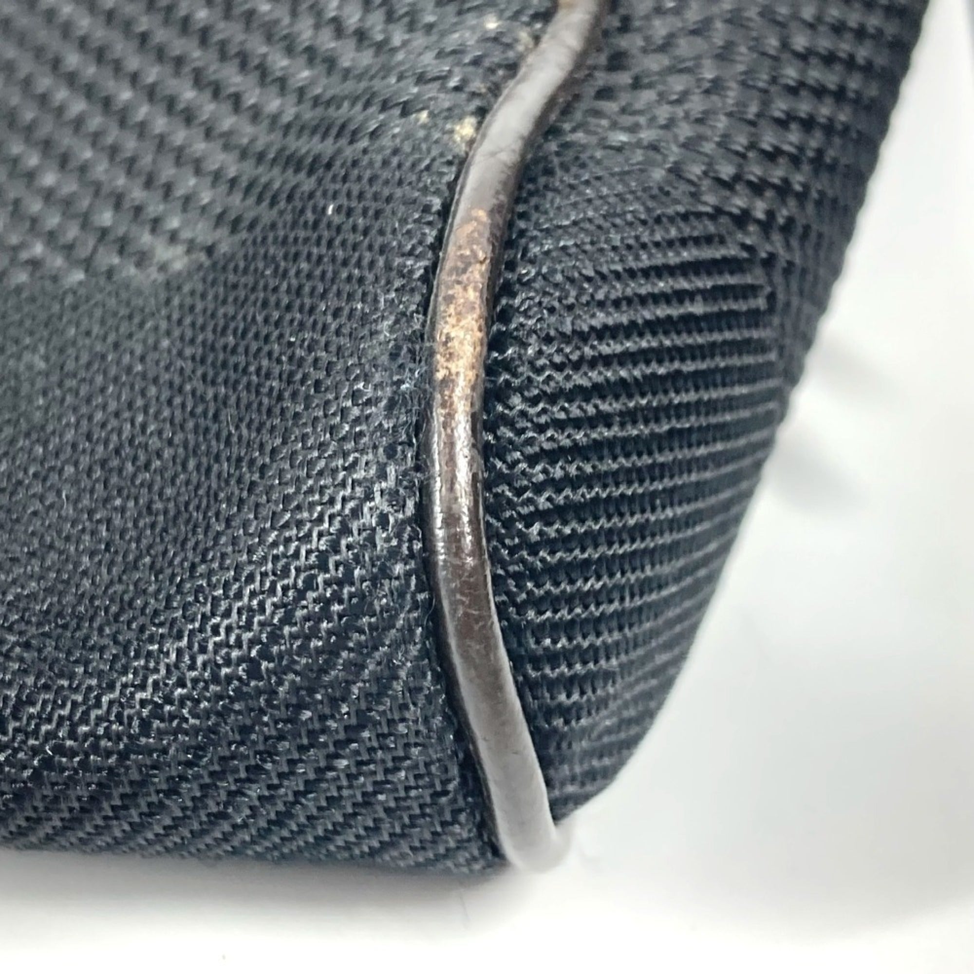 Louis Vuitton Black Noir Damier Geant Fanny Pack Shoulder Bag Sling Bag (Pre-Owned)