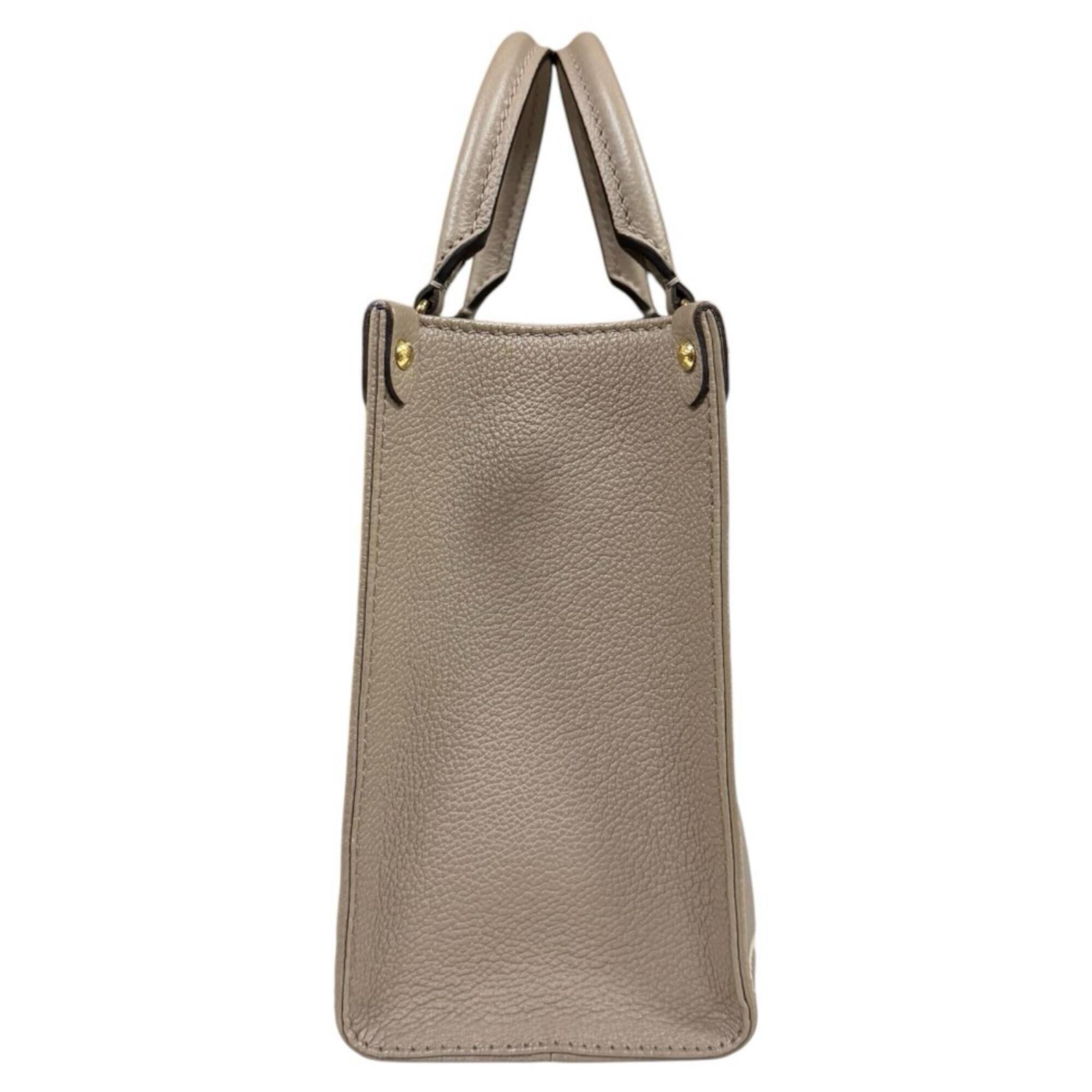 Louis Vuitton Beige Tourterelle Monogram Empreinte Shoulder Bag (Pre-Owned)