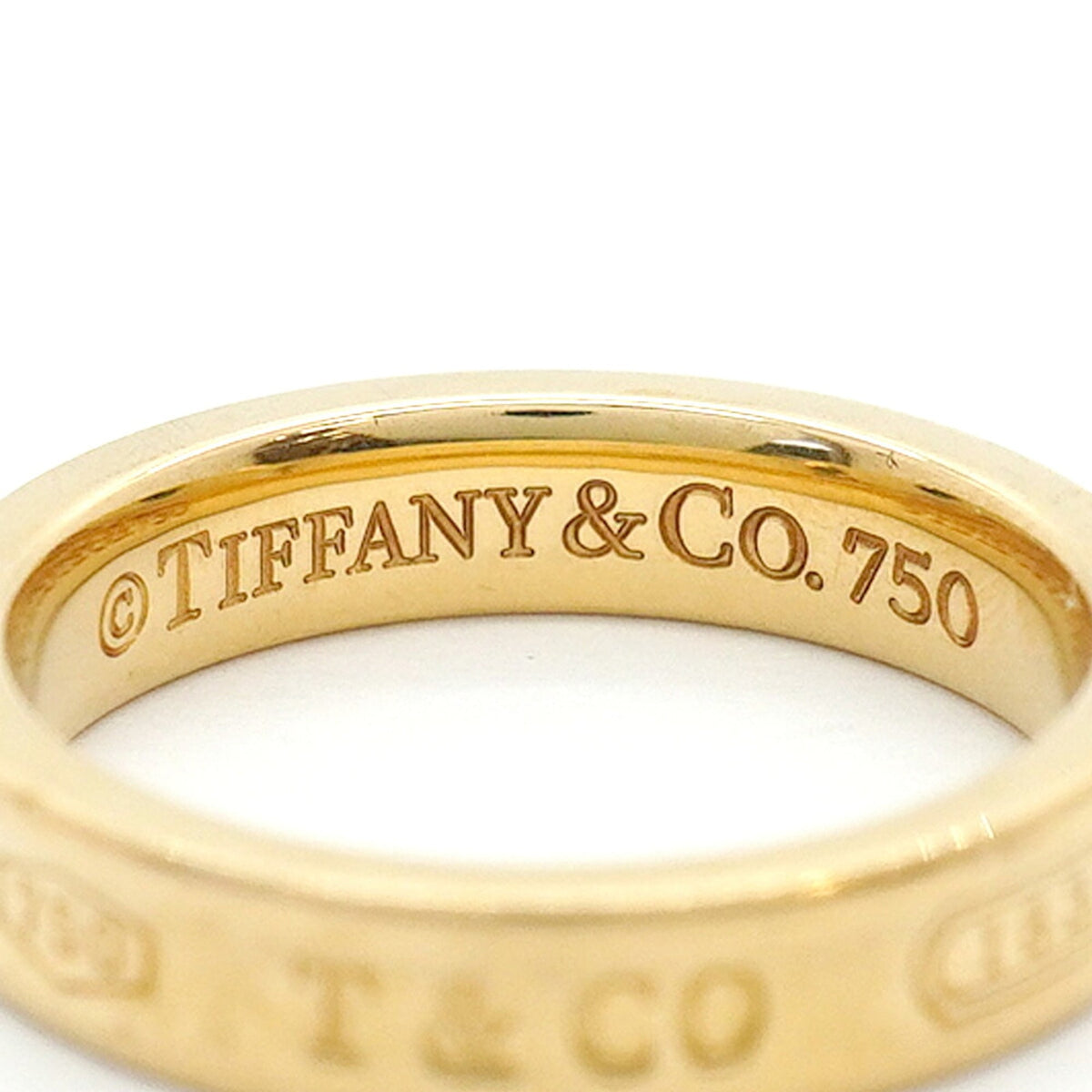Tiffany Yellow Gold (18K) Band Ring (Pre-Owned)