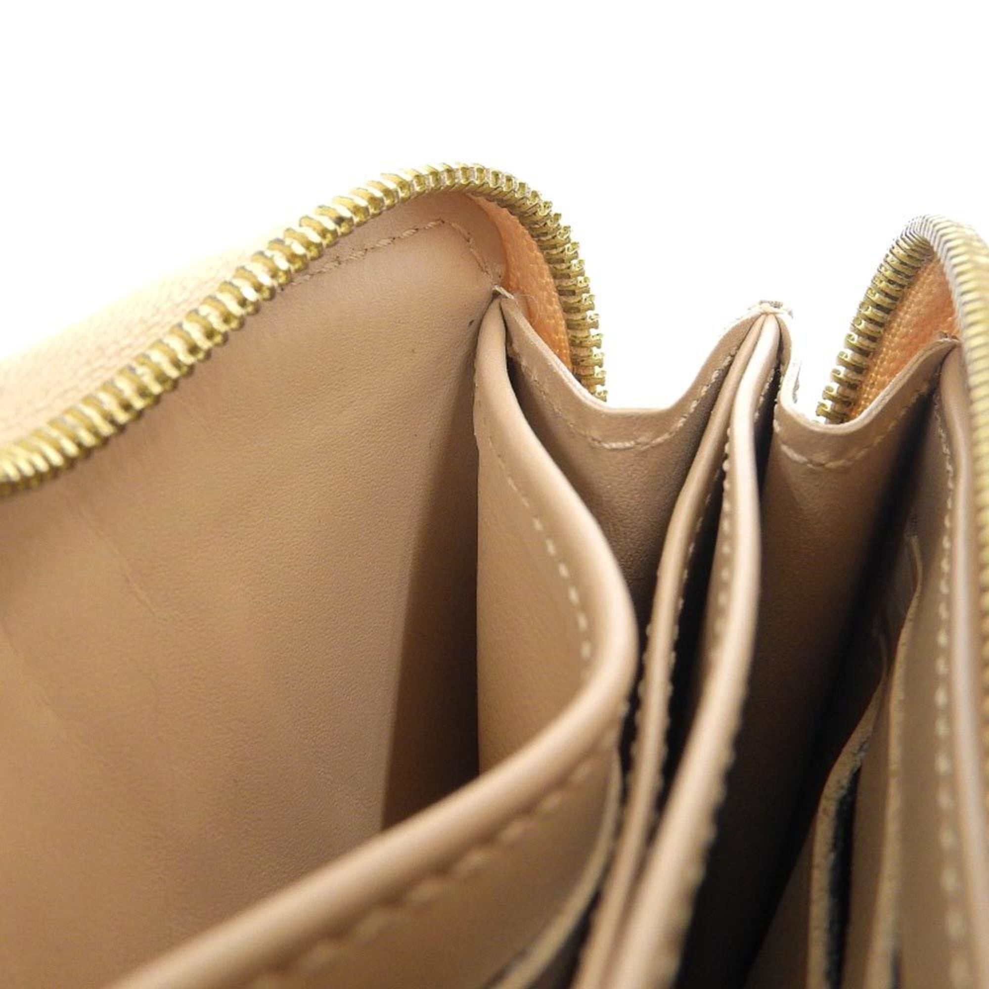 Louis Vuitton Monogram Vernis Beige Dune Monogram Vernis Coin Purse/Coin Case (Pre-Owned)