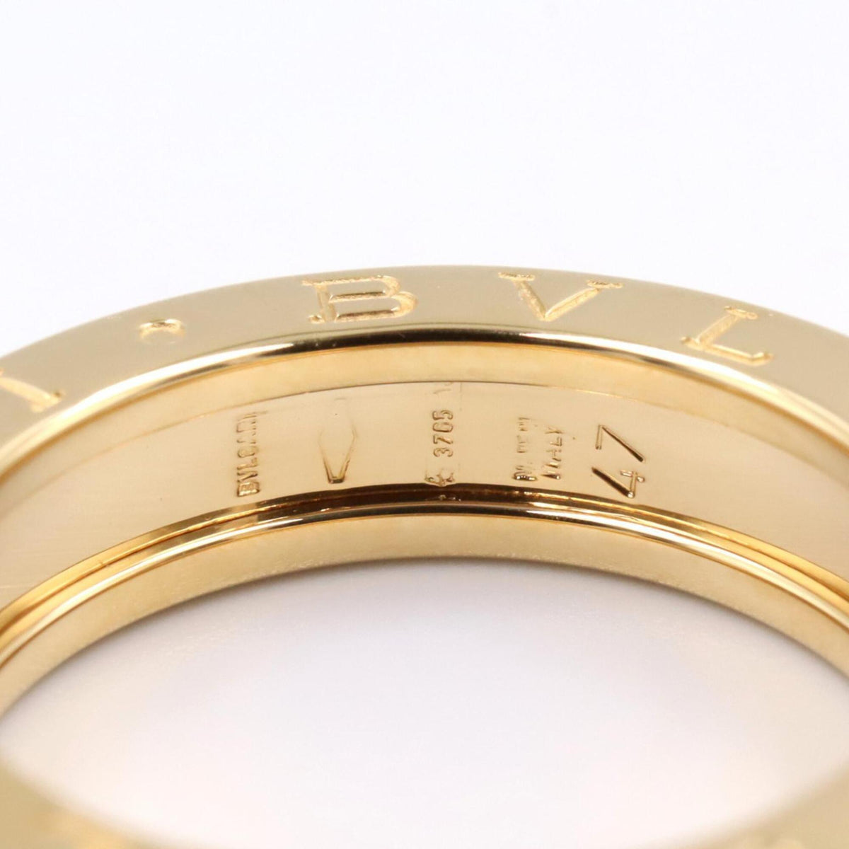 Bvlgari Gold Yellow Gold (18K) Band Ring (Pre-Owned)