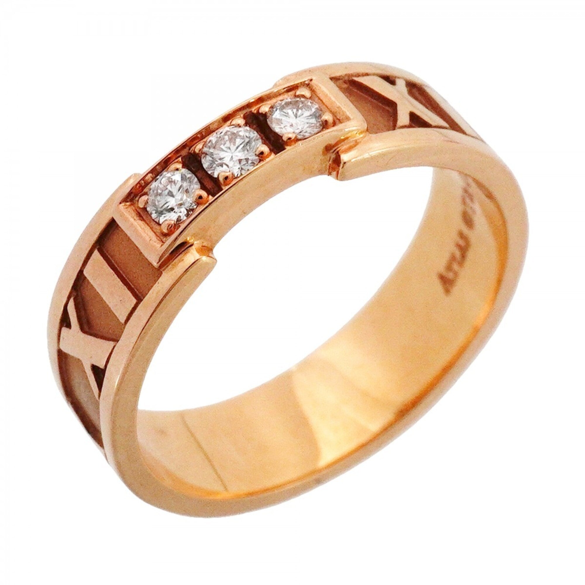 Tiffany Pink Gold (18K) Band Ring (Pre-Owned)