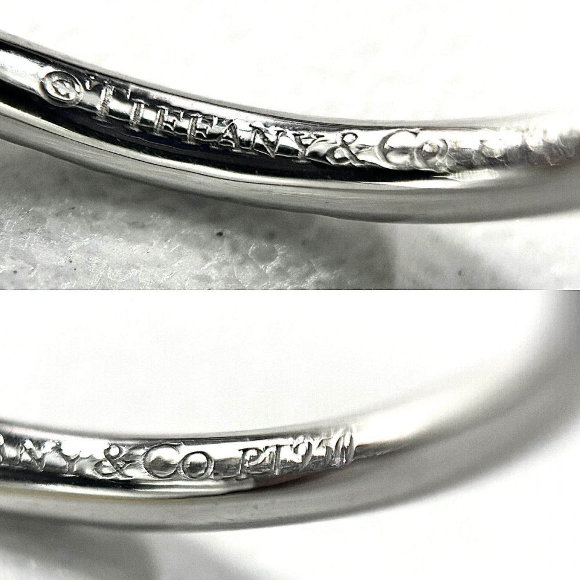 Tiffany Platinum 950 Band Ring (Pre-Owned)