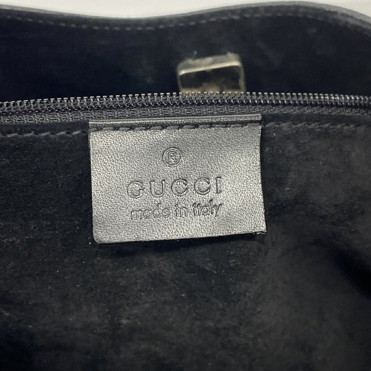 Gucci Black Leather Shoulder Bag (Pre-Owned)