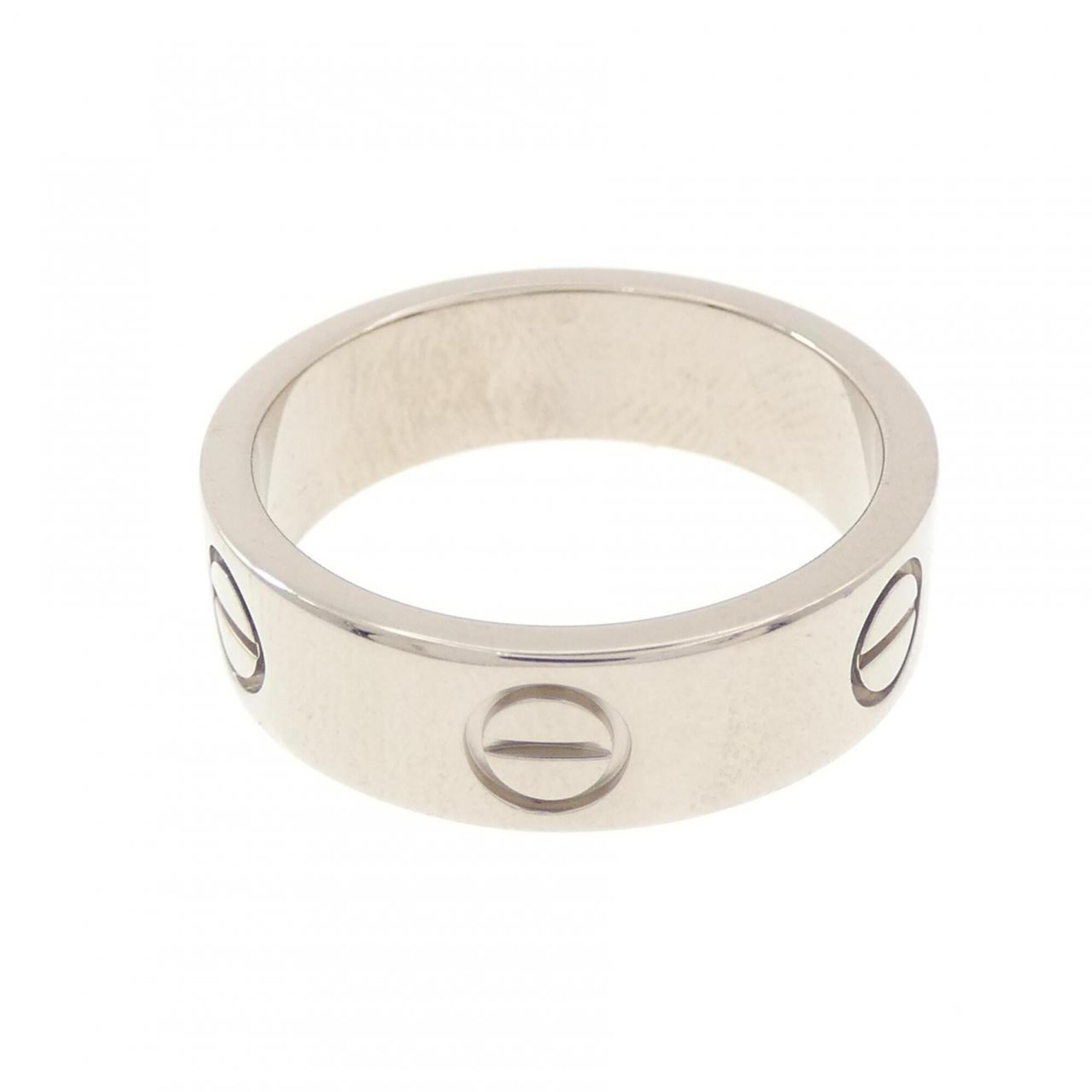Cartier Love White Gold (18K) Band Ring (Pre-Owned)