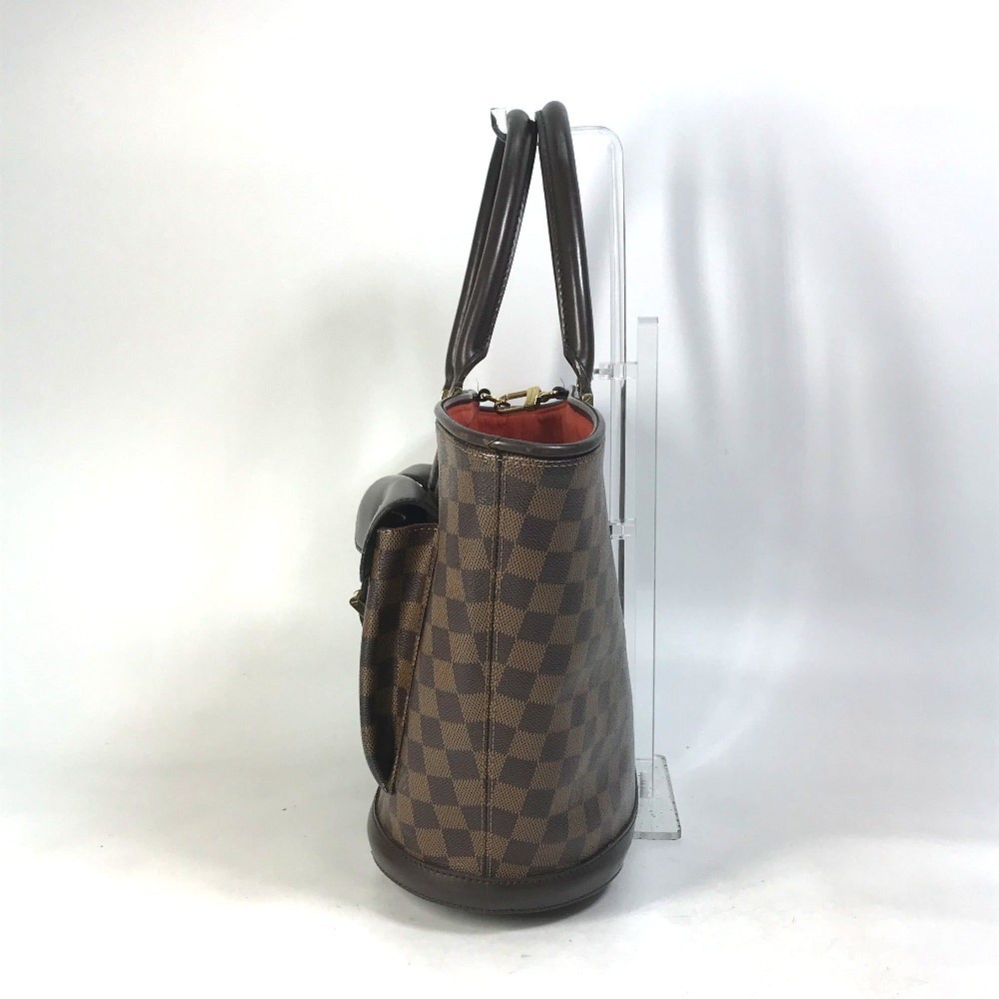 Louis Vuitton Damier Brown Ebene Damier Canvas Shoulder Bag Tote Bag (Pre-Owned)