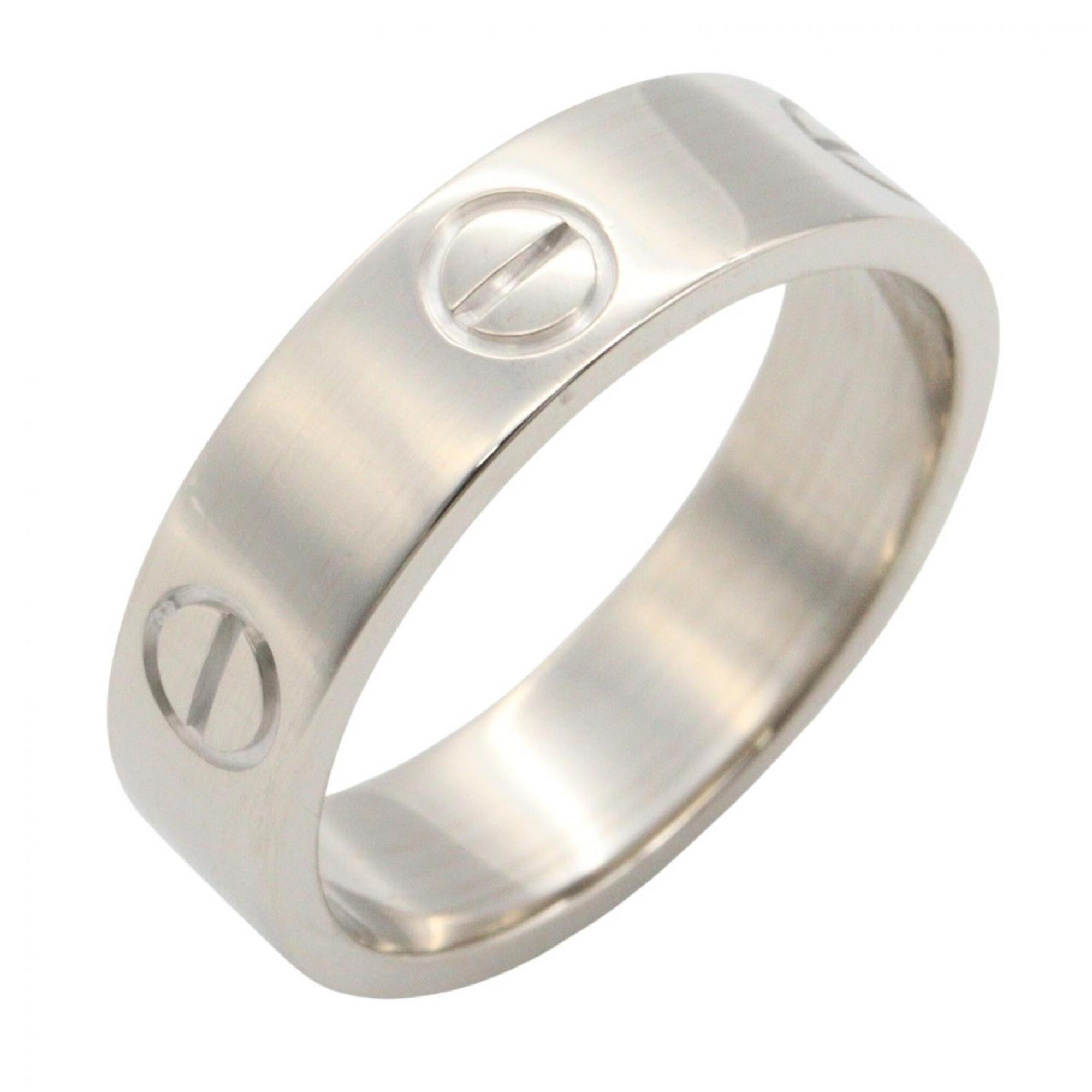 Cartier Silver White Gold (18K) Band Ring (Pre-Owned)