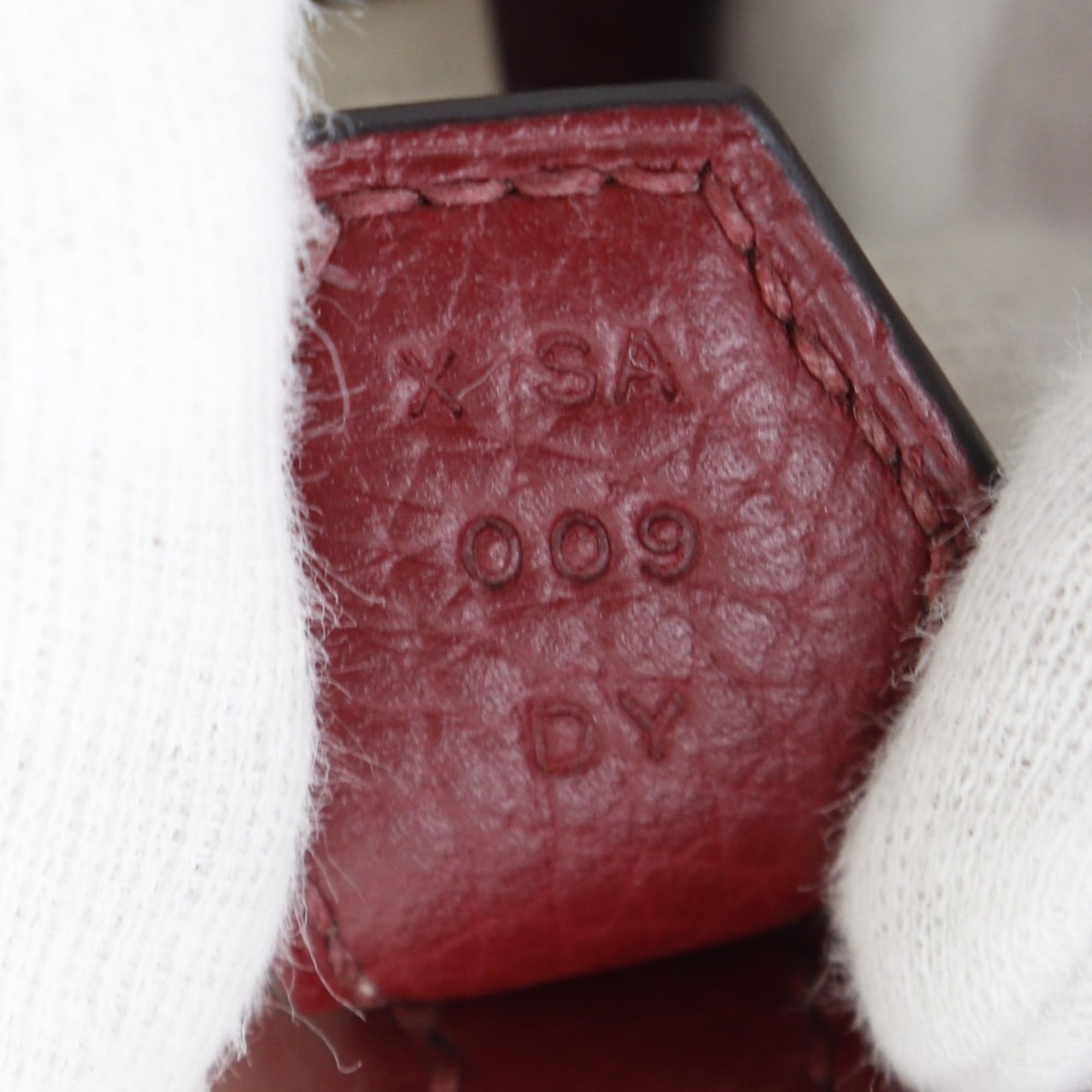 Hermes Bolide Rouge Grenat Taurillon Clemence Leather Handbag (Pre-Owned)