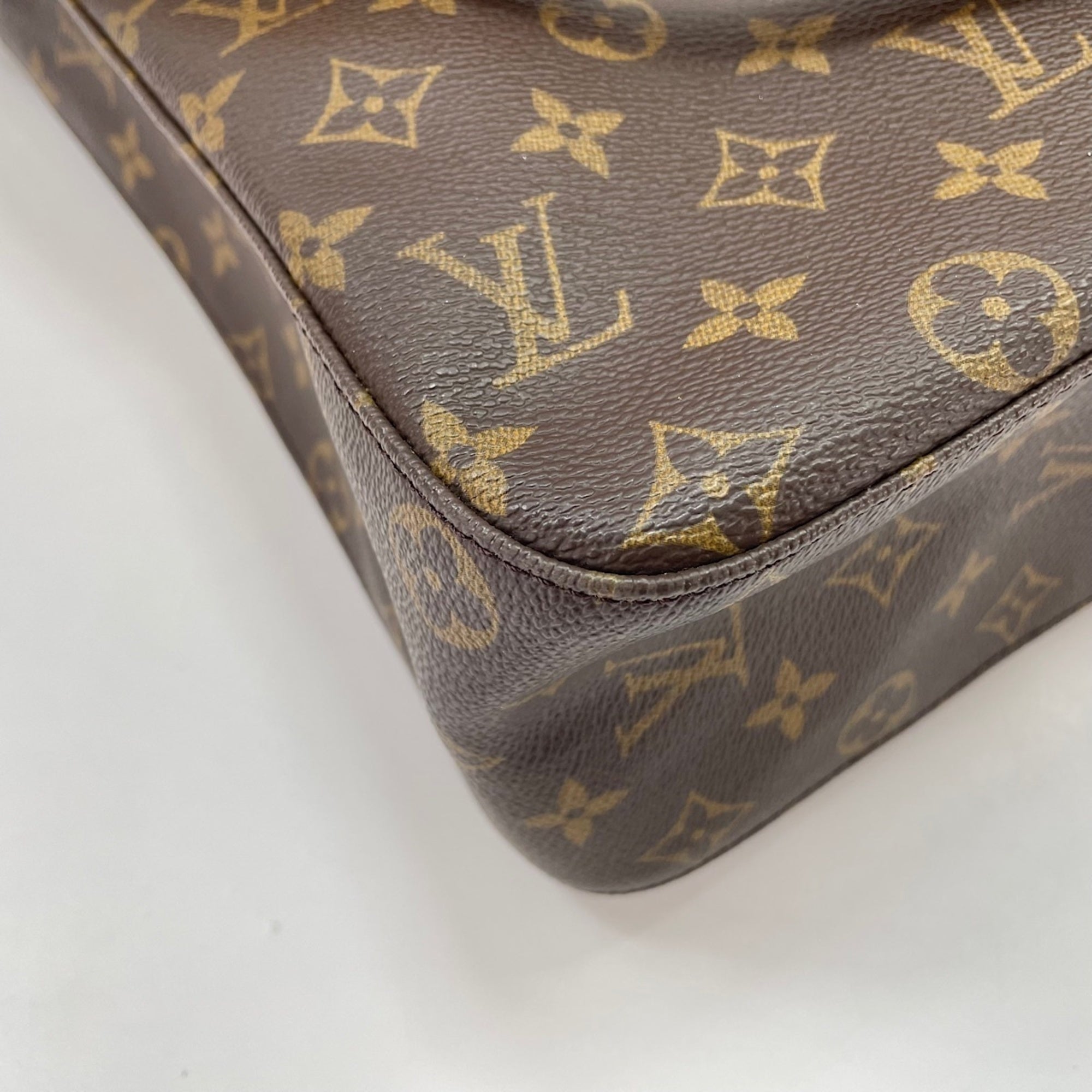 Louis Vuitton Monogram Brown Shoulder Bag (Pre-Owned)