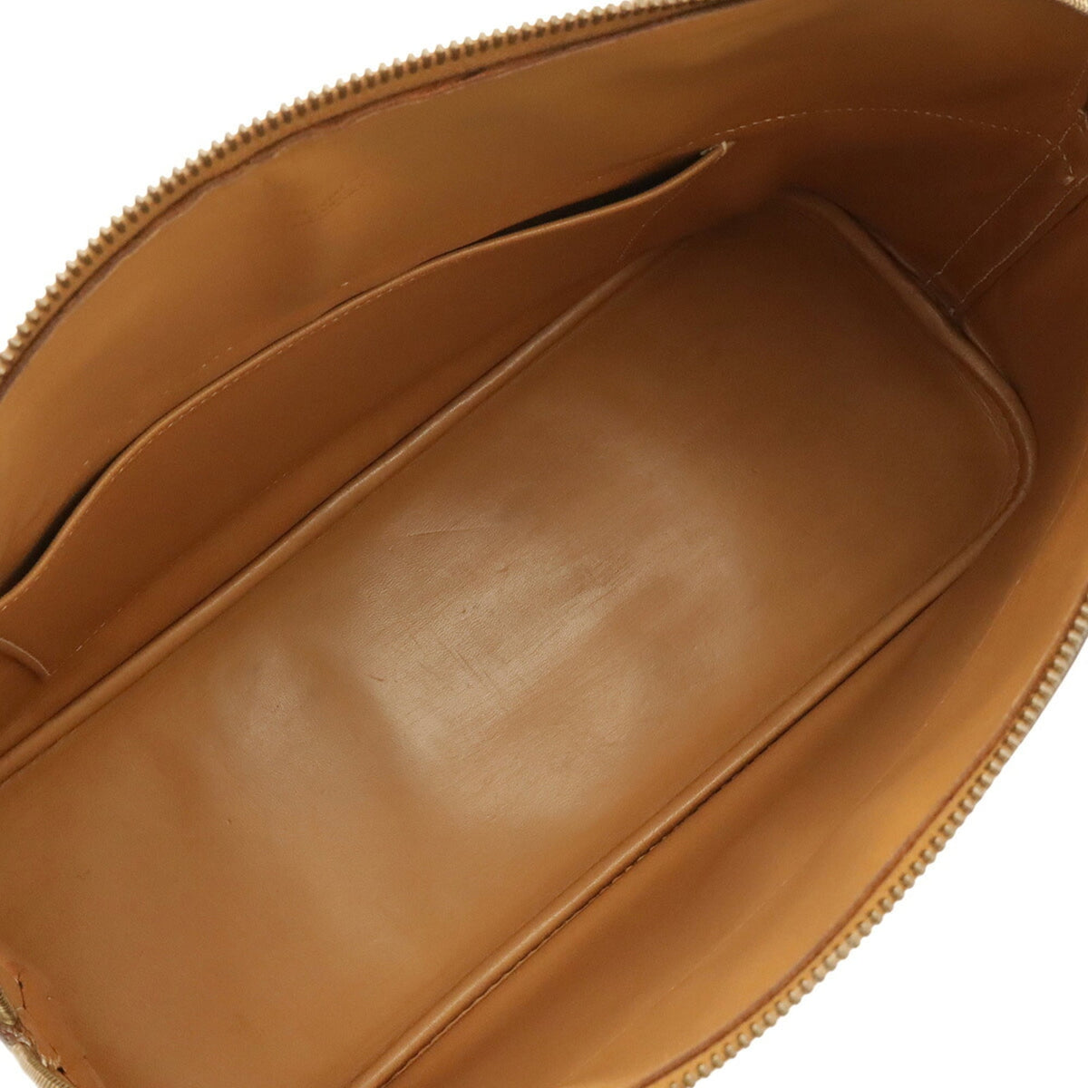 Hermes Brown Leather Handbag Shoulder Bag (Pre-Owned)