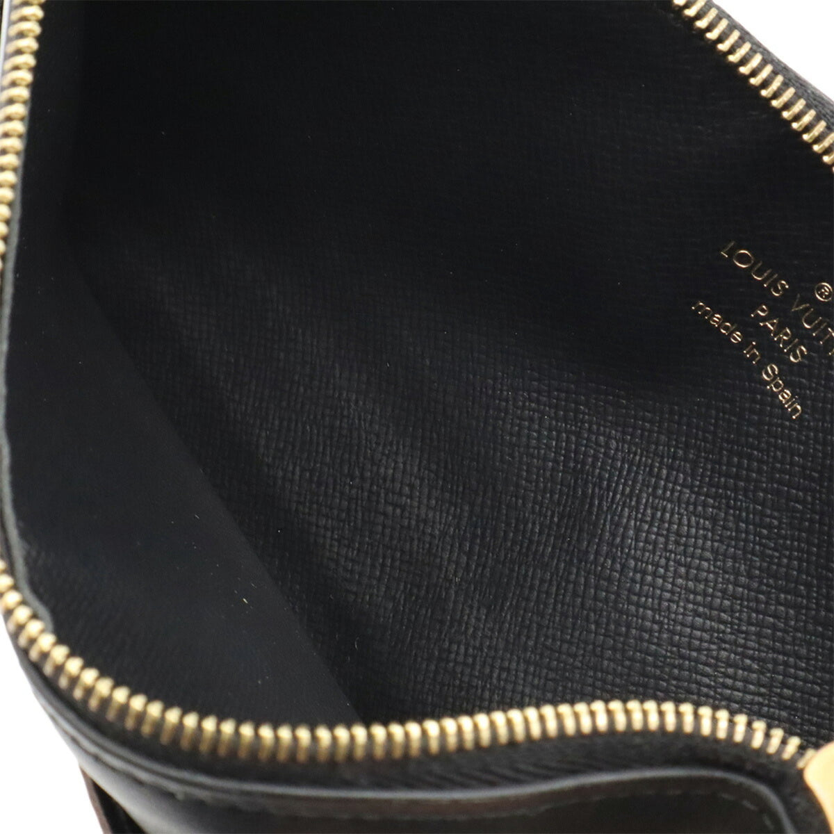 Louis Vuitton Black Brown Monogram Monogram Reverse Card Wallet (Pre-Owned)