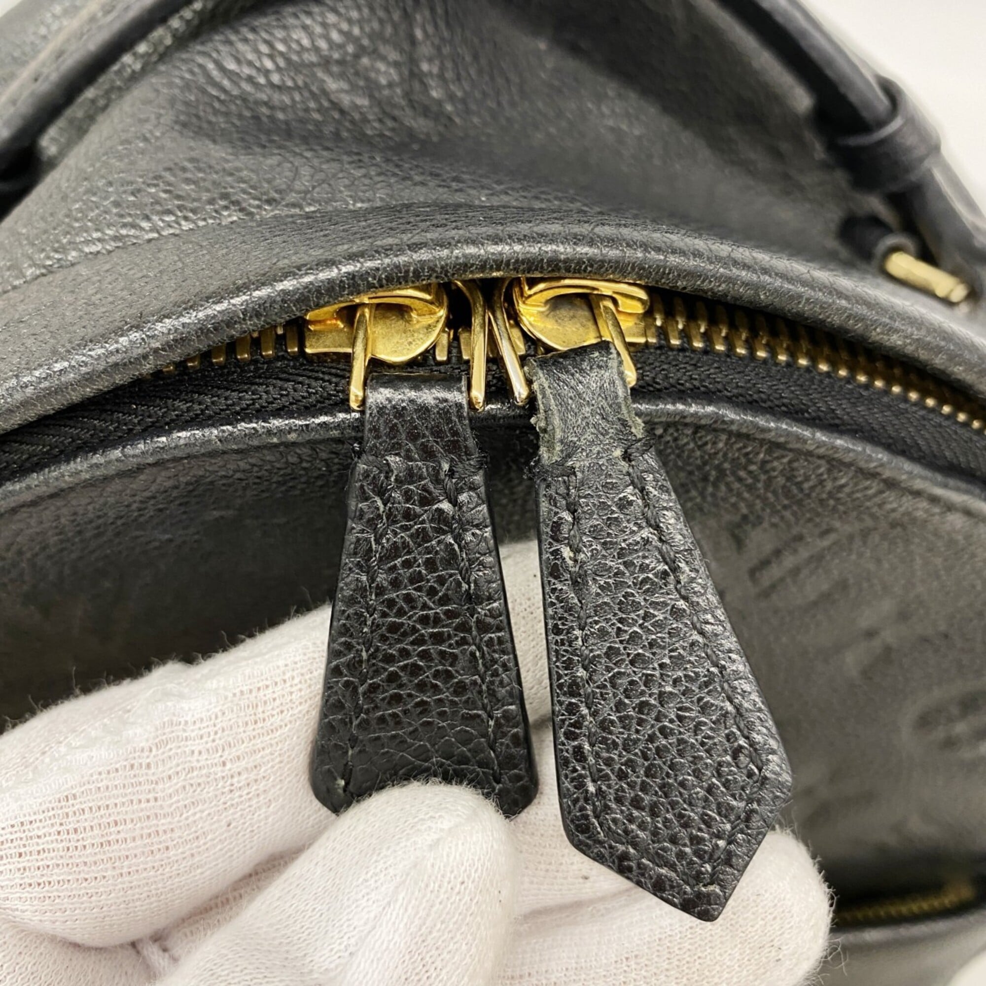 Louis Vuitton Noir Backpack (Pre-Owned)
