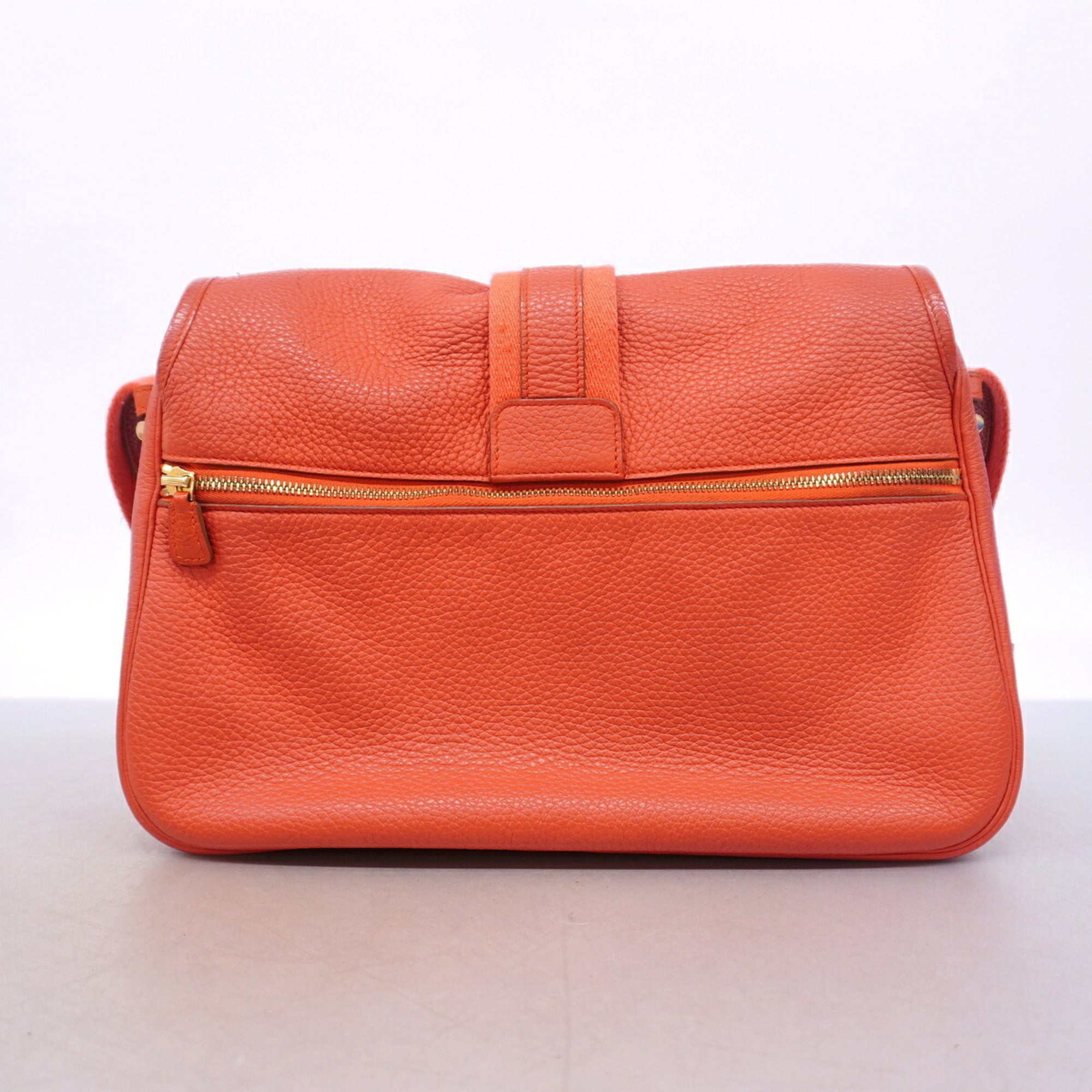 Hermes Rose Jaipur Taurillon Clemence Leather Shoulder Bag (Pre-Owned)