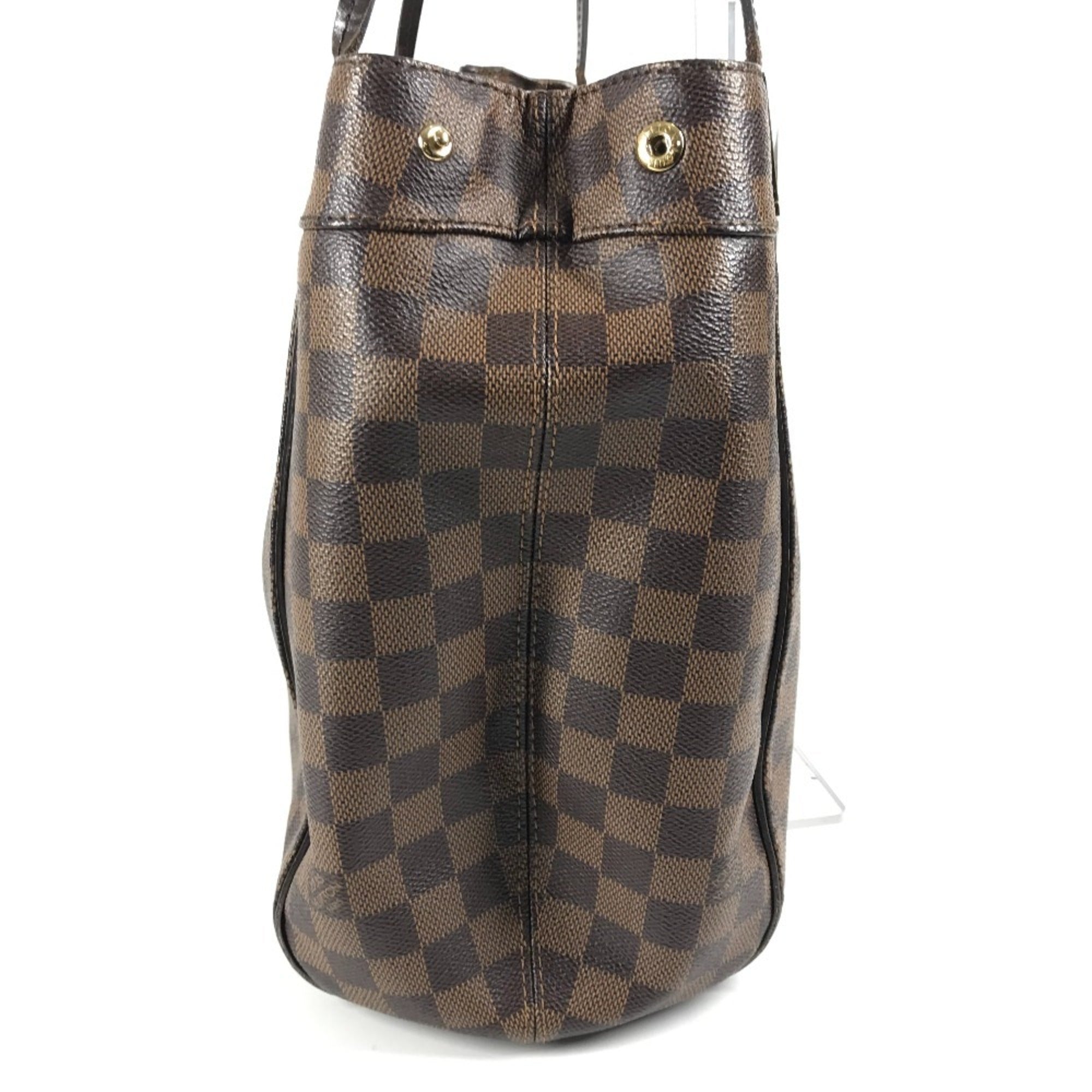 Louis Vuitton Damier Brown Ebene Damier Canvas Shoulder Bag Tote Bag (Pre-Owned)