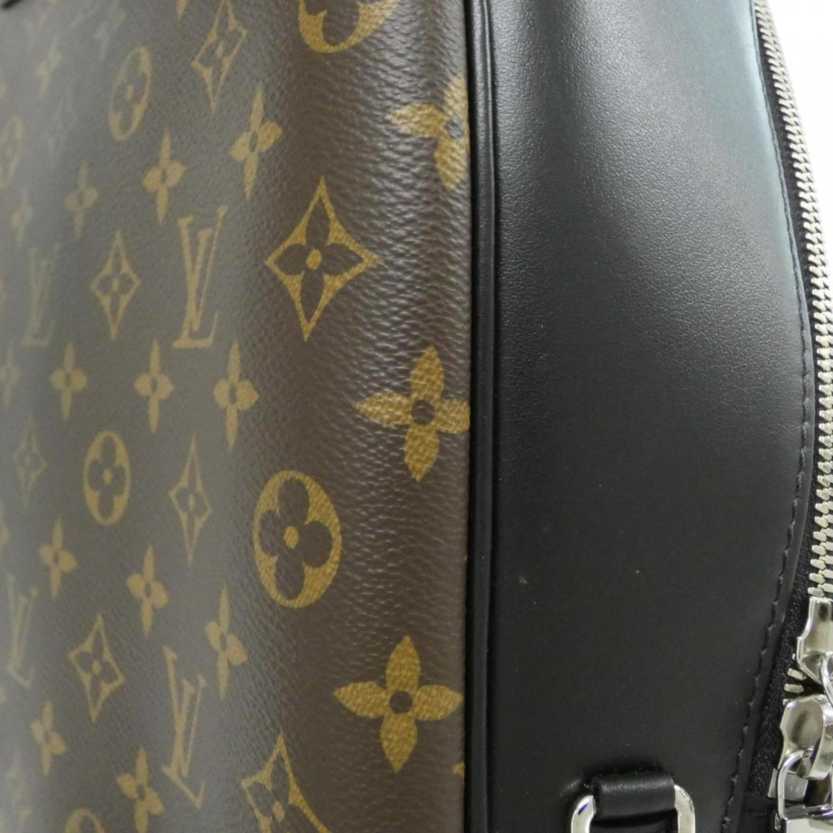 Louis Vuitton Marron Coated Canvas Backpack (Pre-Owned)