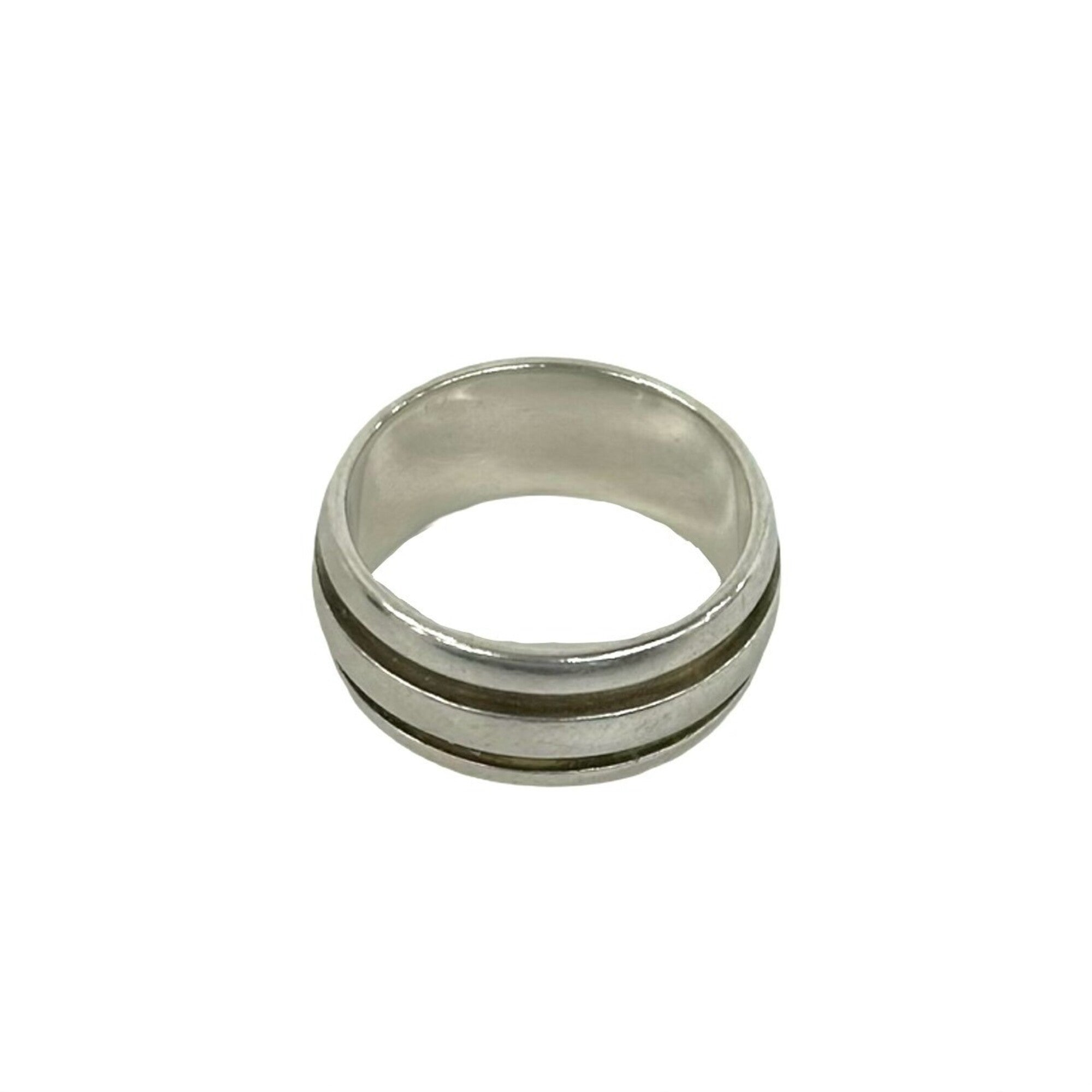 Tiffany Silver Silver 925 Band Ring (Pre-Owned)