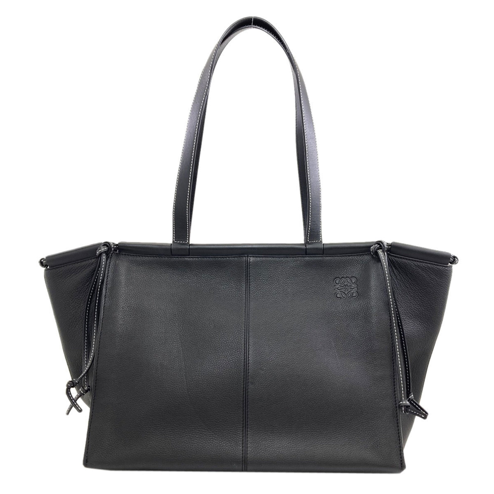 Loewe Black Leather Tote Bag (Pre-Owned)